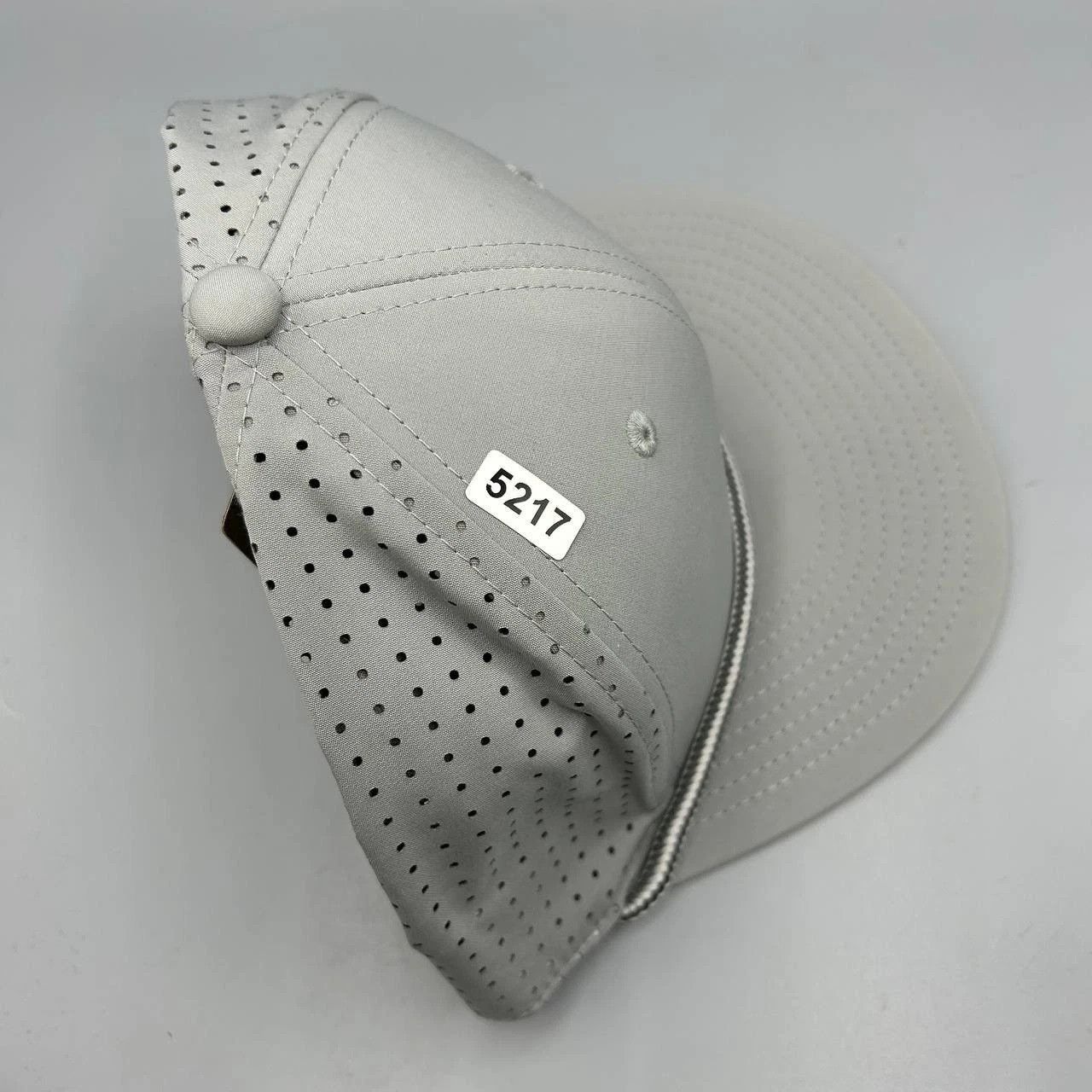 The Game The Game Hat Men Gray Blank Plain Snap Back Cap New Size ONE SIZE - 9 Thumbnail