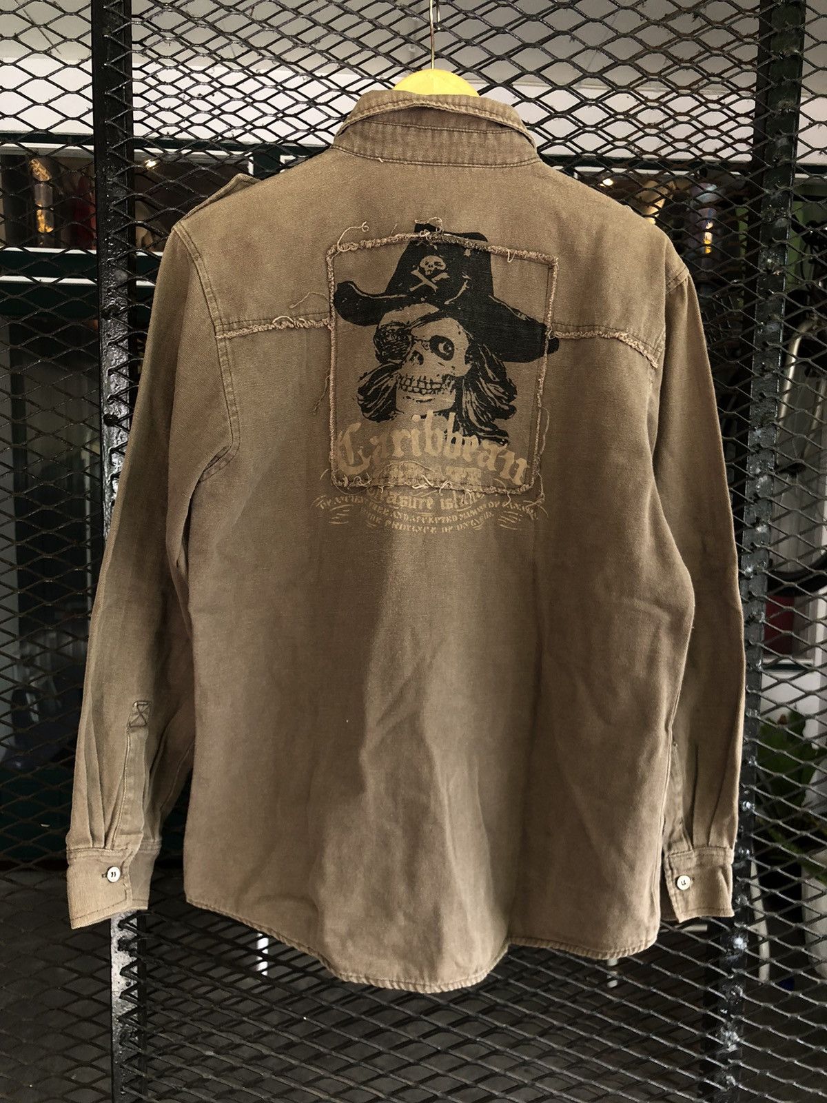 Japanese Brand JAPANESE KOMIE BOYS CARRIBEAN DISTRESSED SKULL DESIGN Size US L / EU 52-54 / 3 - 1 Thumbnail