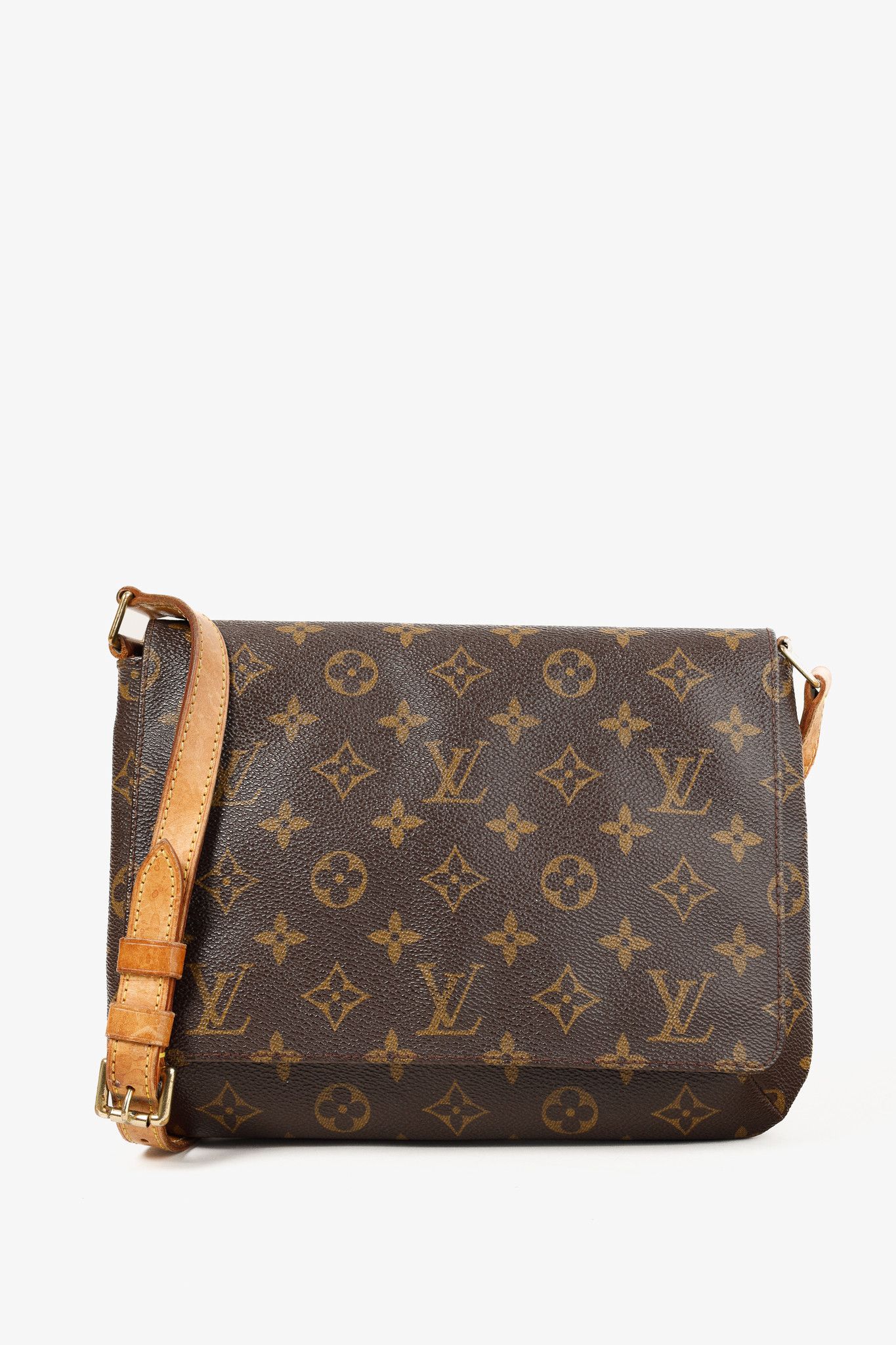 Louis Vuitton Louis Vuitton Musette Tango Brown Monogram Shoulder Bag Size ONE SIZE - 1 Thumbnail