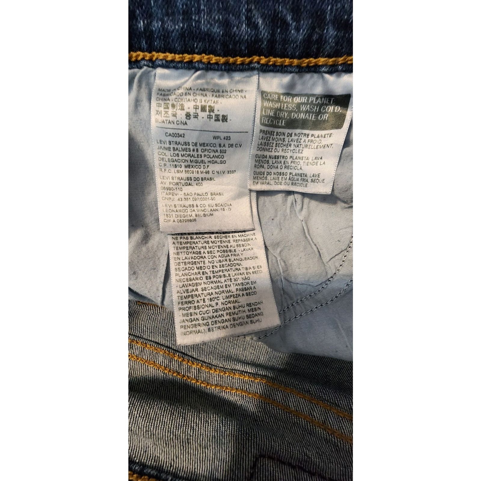 Levi's Levi Signature Women's Boyfriend Stretch Jeans Sz 30 1218 Size 30" / US 8 / IT 44 - 5 Thumbnail