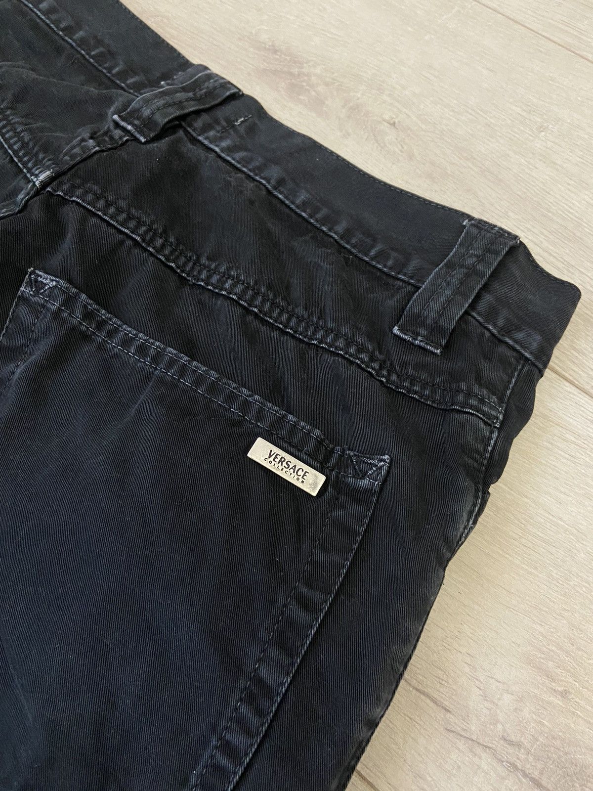 Versace Versace Collection Black Pants Jeans Size US 32 / EU 48 - 3 Thumbnail