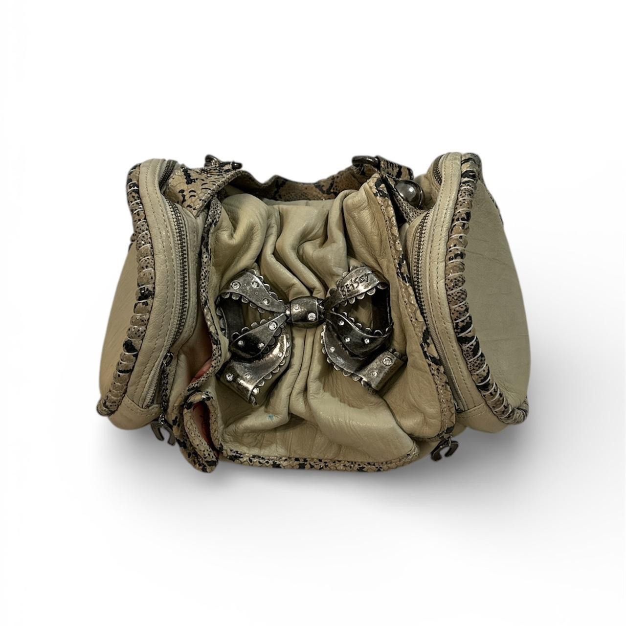 Betsey Johnson Vintage Betsy Johnson Leather and Snakeskin Boston Bag Size ONE SIZE - 1 Thumbnail