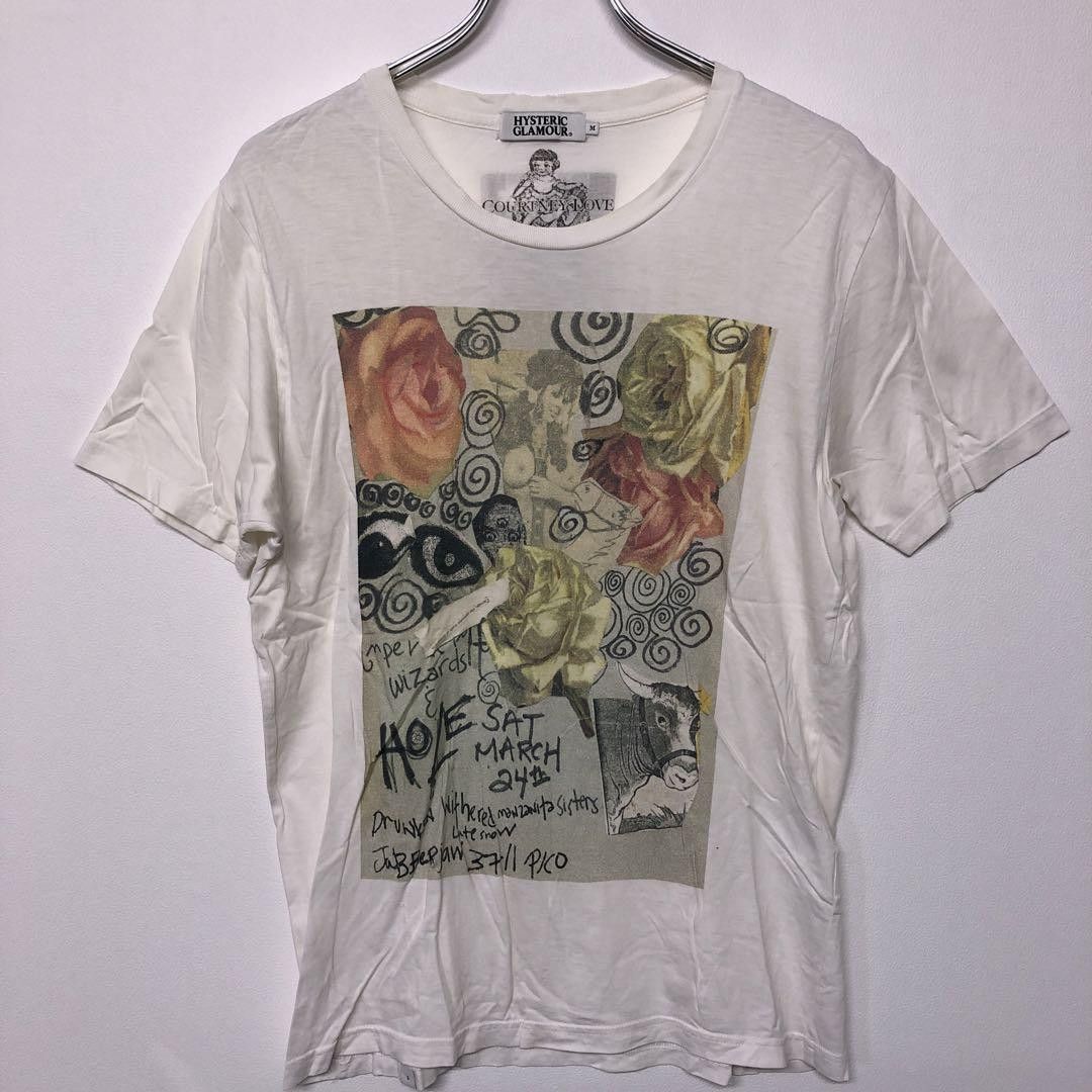 Hysteric Glamour HYSTERIC GLAMOUR x COURTNEY LOVE Y2K Art T-Shirt 