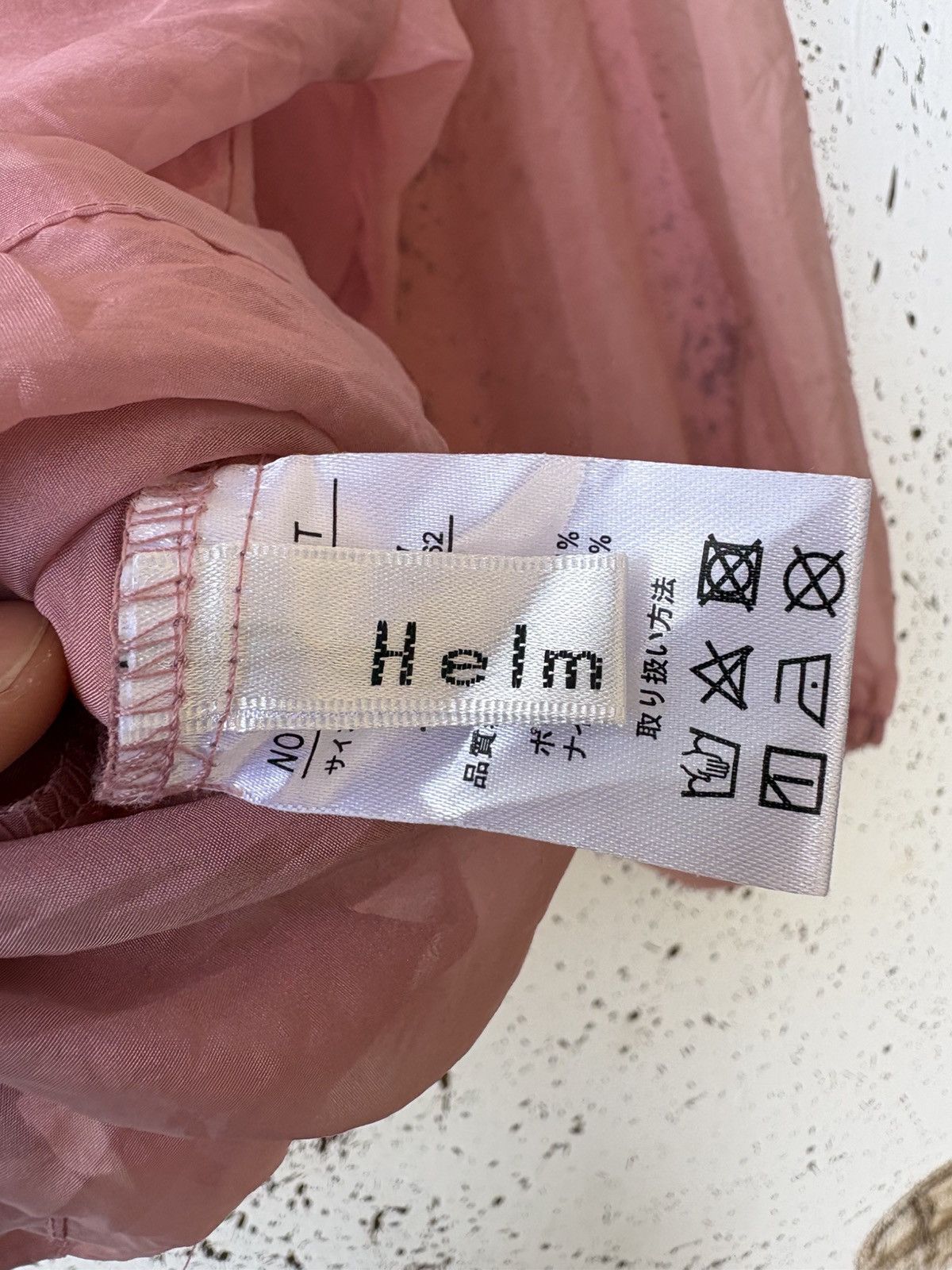 Japanese Brand Rare‼️ Helm Sheer Pink Windbreaker Hoodie Jacket Size US M / EU 48-50 / 2 - 5 Thumbnail