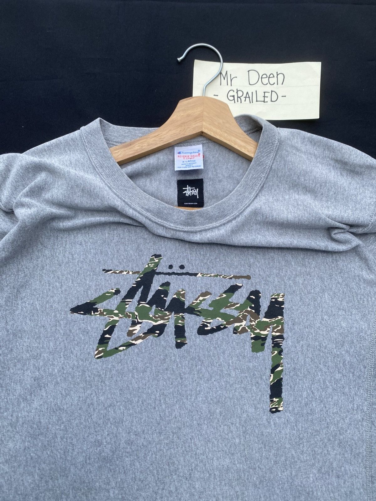 Stussy Stussy x Champion Japan SS14 "Reverse Weave" Collection Size US M / EU 48-50 / 2 - 1 Thumbnail