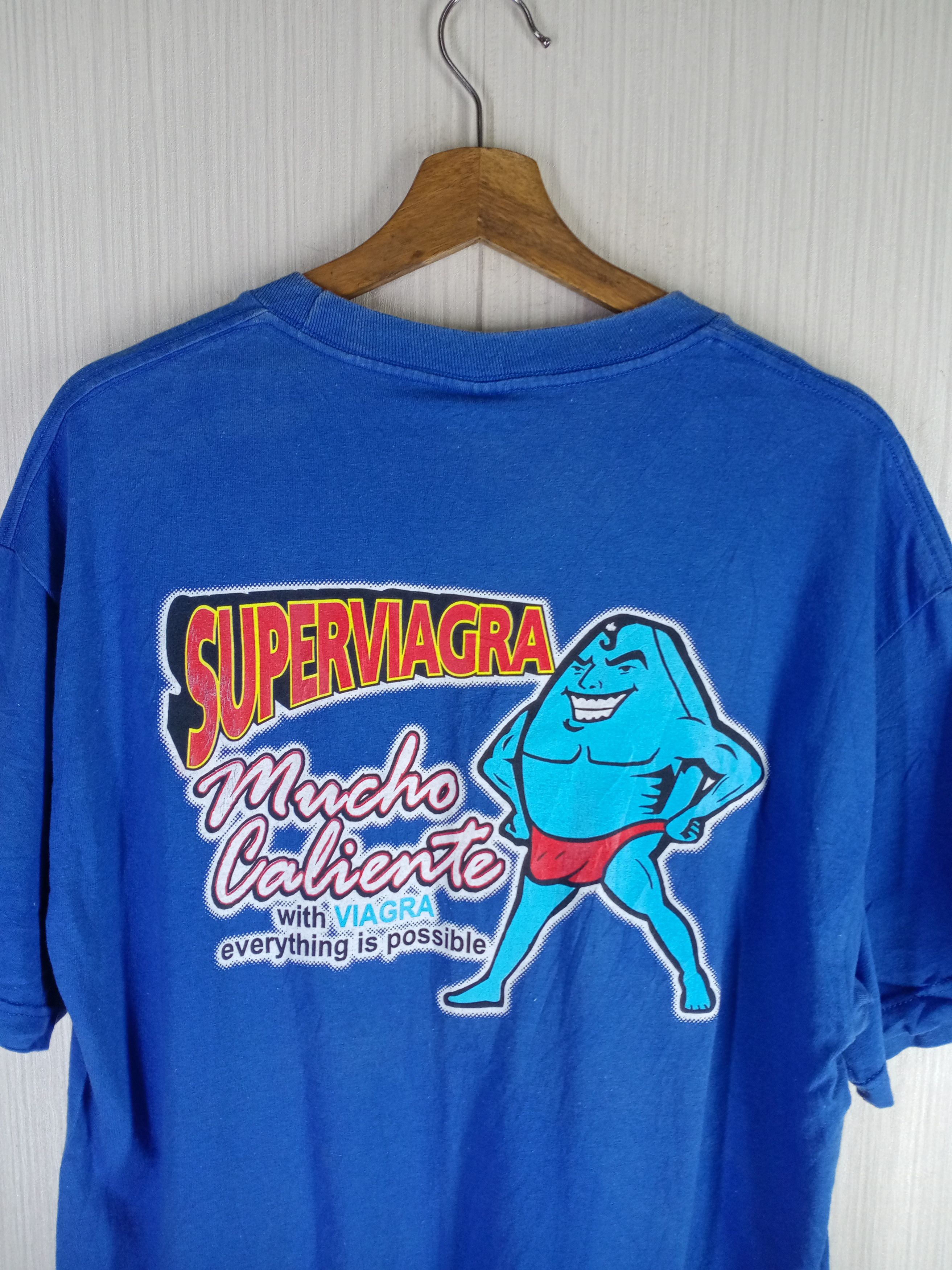 Hysteric Glamour Rare Vintage Superviagra Pornstar Sex Tshirt Size US L / EU 52-54 / 3 - 4 Thumbnail