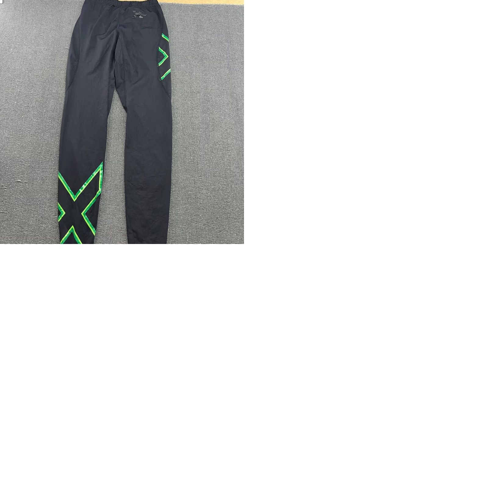 2XU 2XU Mens Compression Pants LT Sport Spandex Elite Black Tights Athletic Size US 33 - 9 Thumbnail