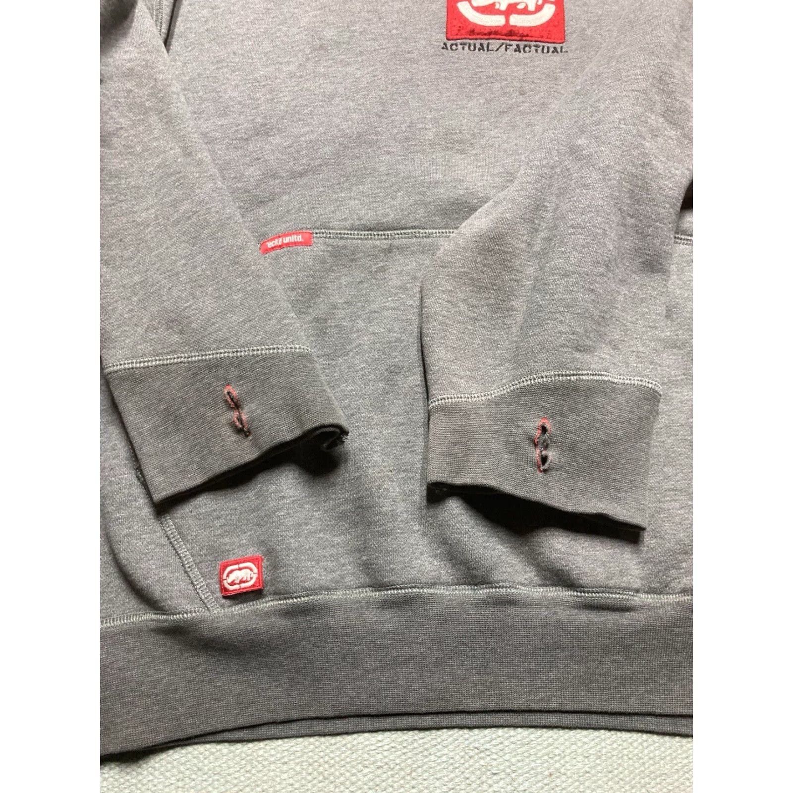 Vintage VINTAGE Ecko unltd pullover hoodie streetwear hip hop rhino dark gray Y2K XXL Men Hoodies Pullover Gr ay Hip Hop Men's 2XL Size US XXL / EU 58 / 5 - 3 Thumbnail