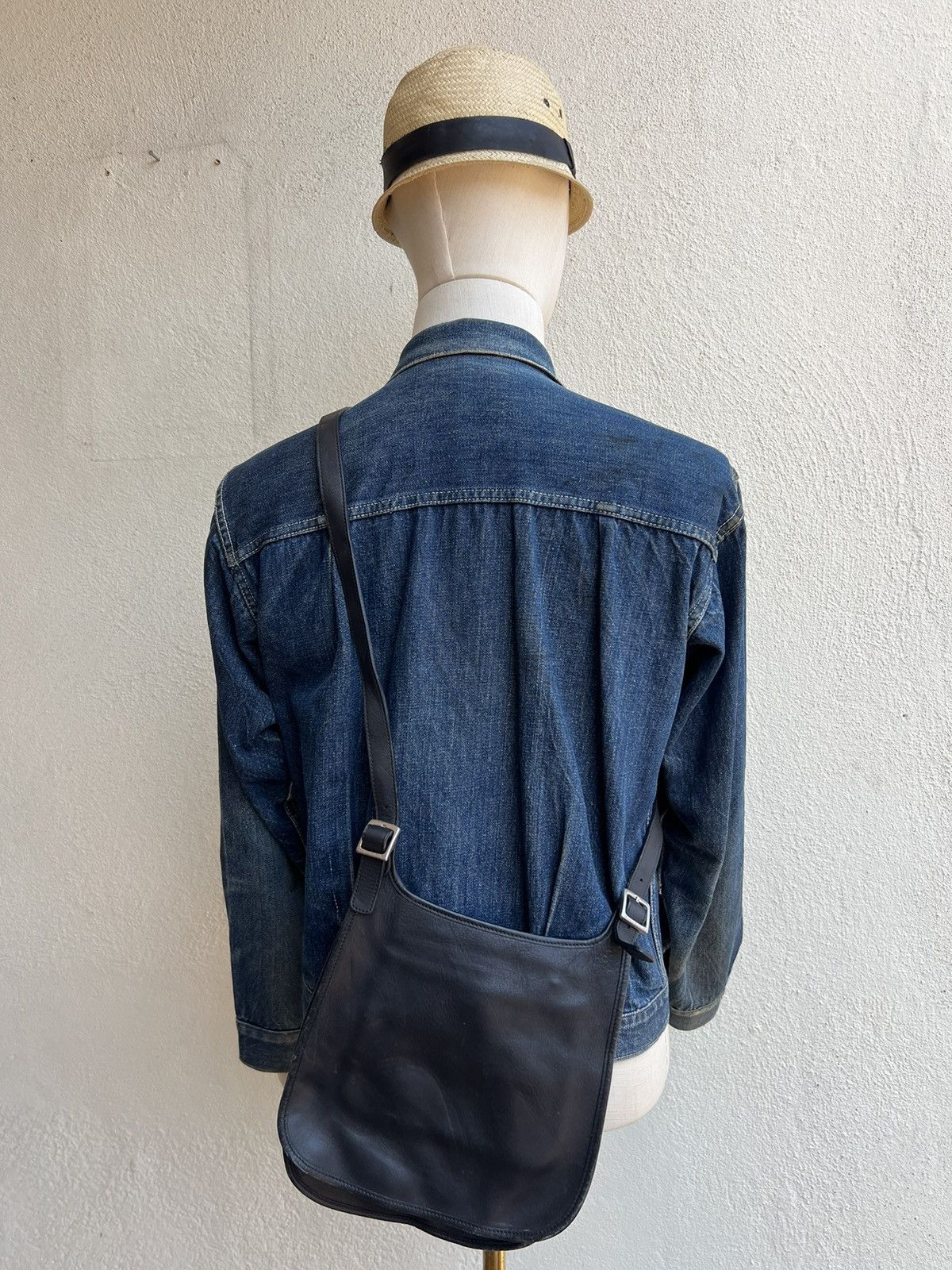 Coach × Leather Vintage Coach Patina Glove Tanned Leather Flap Bag Size ONE SIZE - 4 Thumbnail