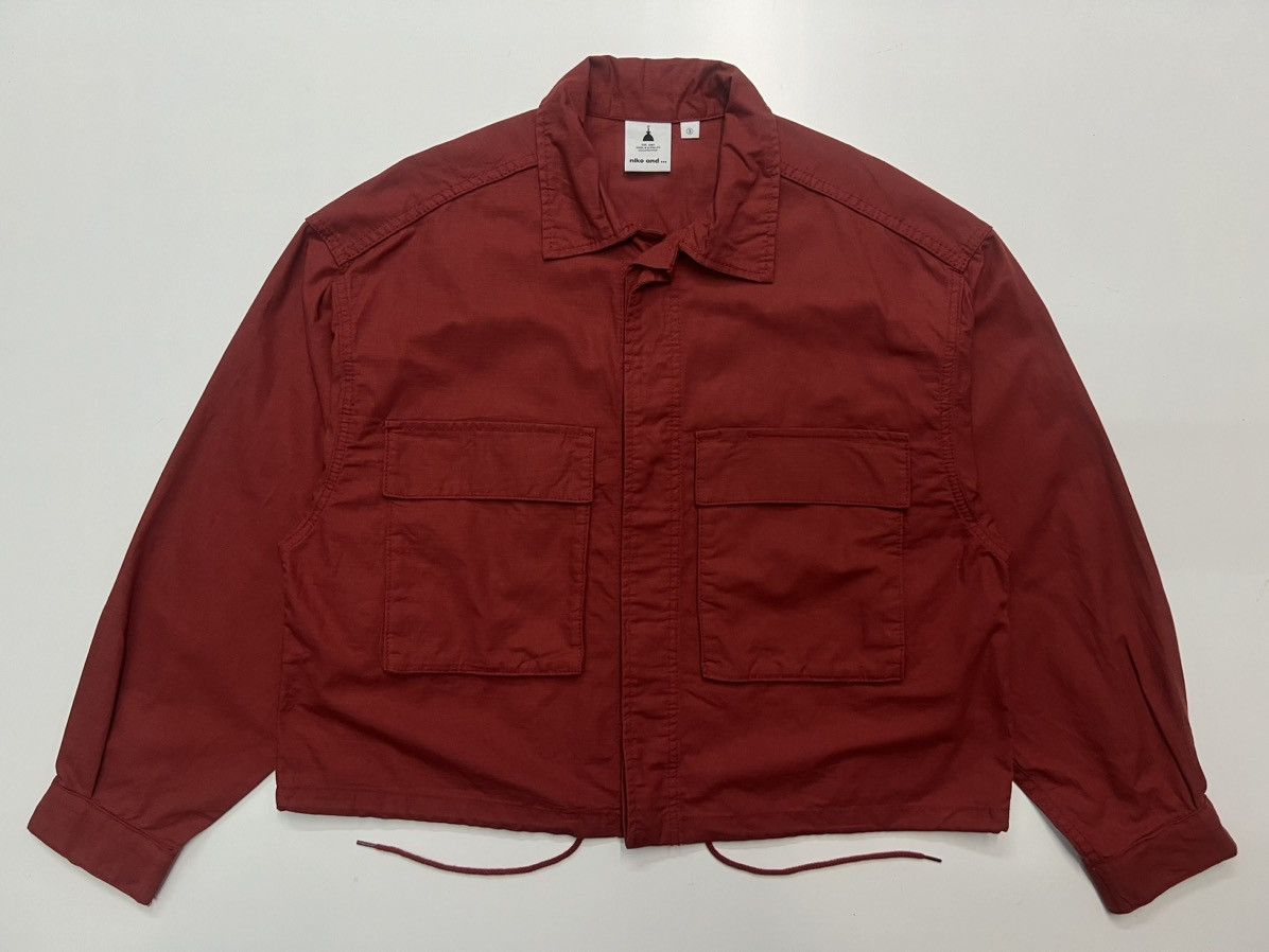 Japanese Brand 🔥NIKO AND ... CROP JACKET FOR WOMENS Size L / US 10 / IT 46 - 2 Thumbnail
