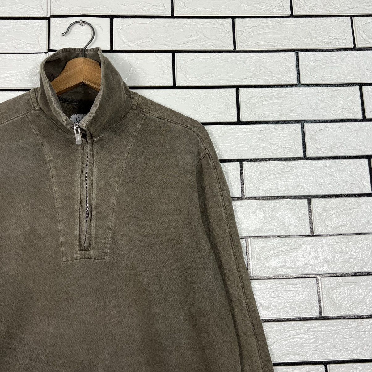 C.P. Company C.P. COMPANY Half Zip Turtleneck Pullover Sweater #4245-C193 Size US M / EU 48-50 / 2 - 5 Thumbnail