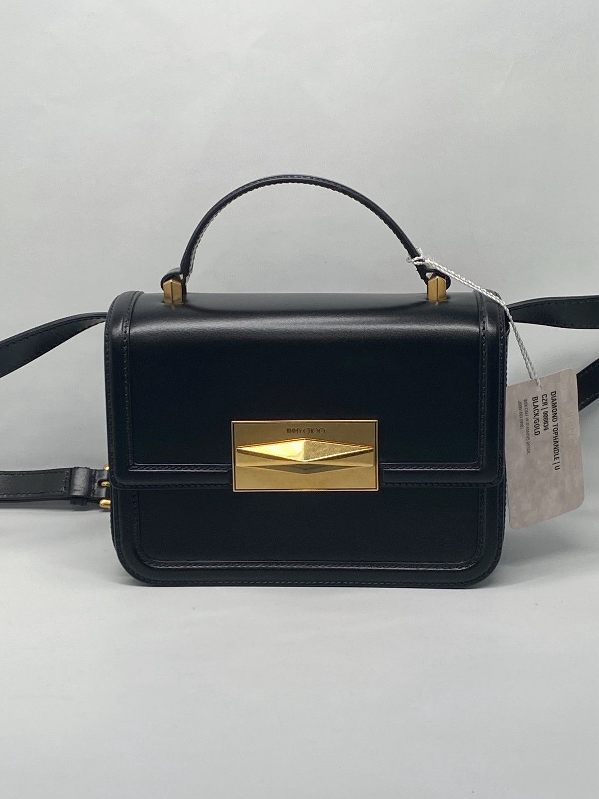 Jimmy Choo Jimmy Choo Leather Top Handle Bag Size ONE SIZE - 4 Thumbnail