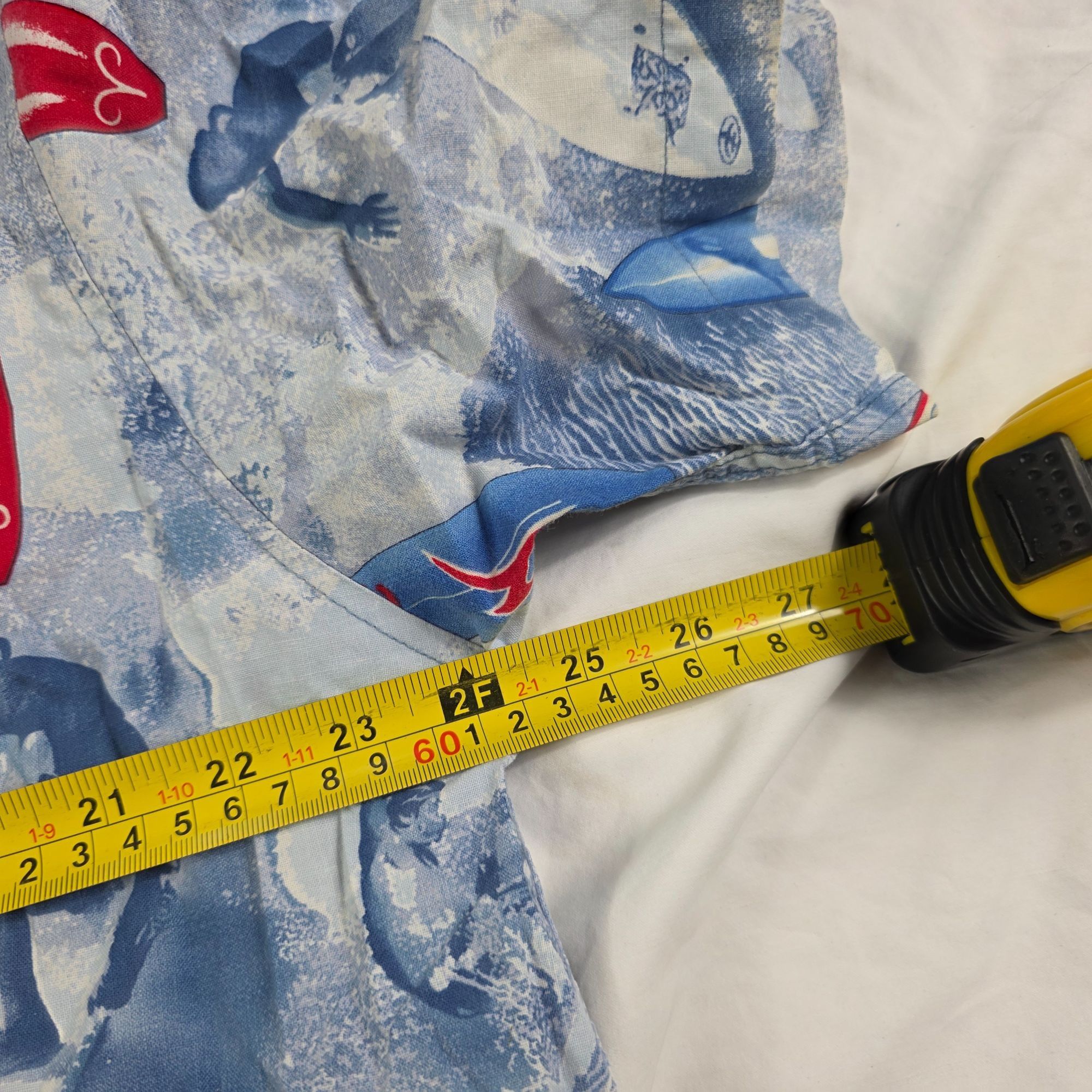 Other 212 NYC Hawaiian Mens Size XL Blue White Button Up Shirt Sur Size US XL / EU 56 / 4 - 7 Thumbnail