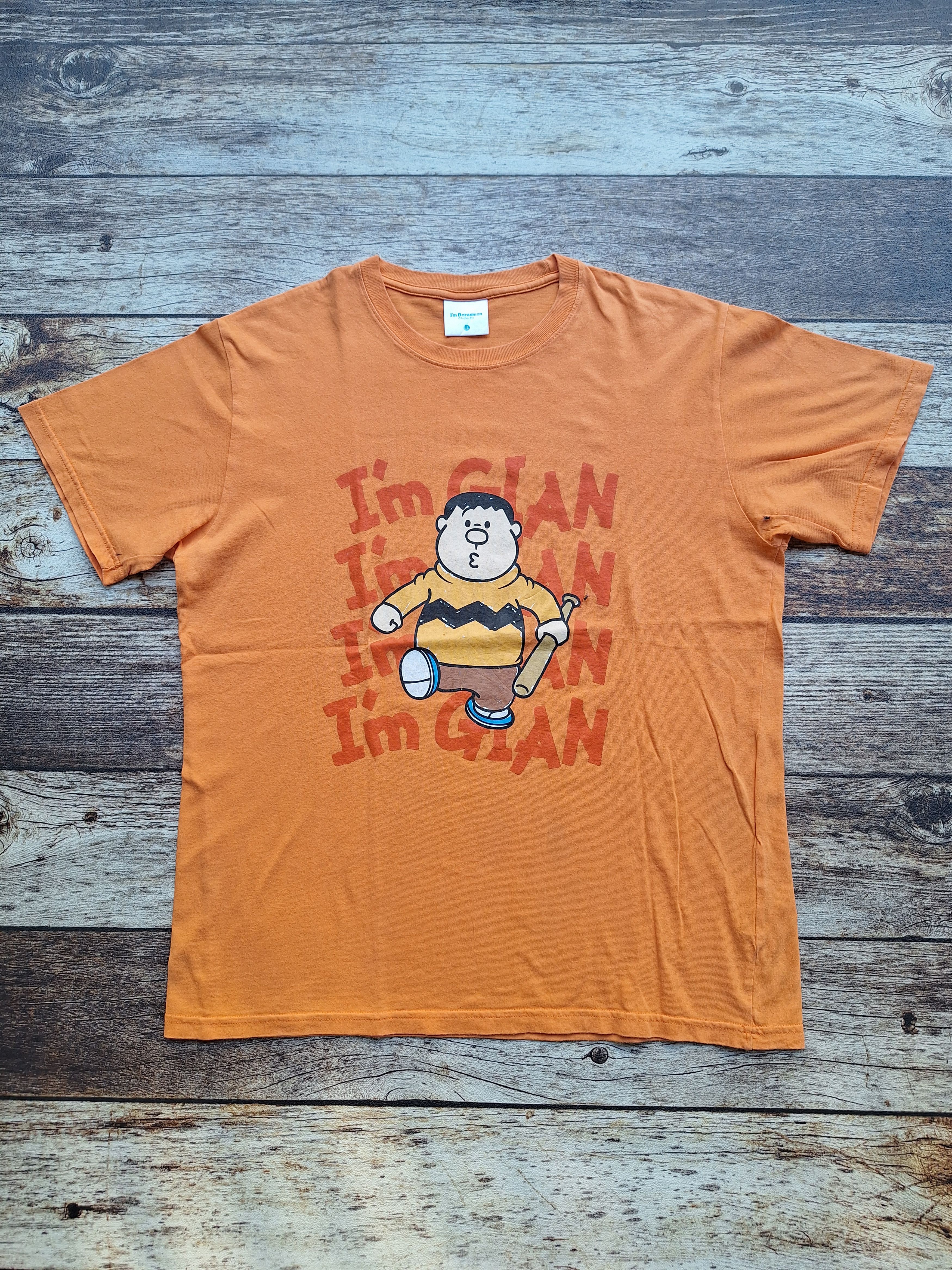 Japanese Brand 🔥RARE🔥 Vintage doraemon gian akira graphic anime tshirt Size US L / EU 52-54 / 3 - 1 Thumbnail