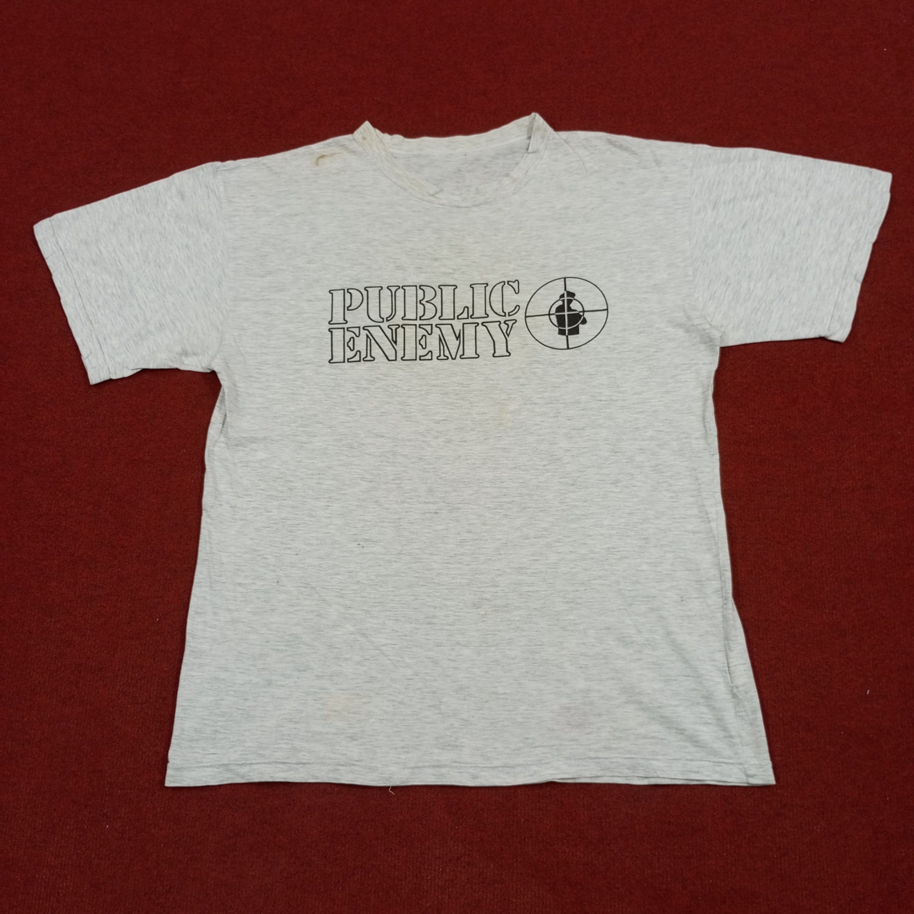 Band Tees × Rap Tees × Vintage Public Enemy Rapper Group Music Tshirt Streetwear Style Size US L / EU 52-54 / 3 - 1 Thumbnail
