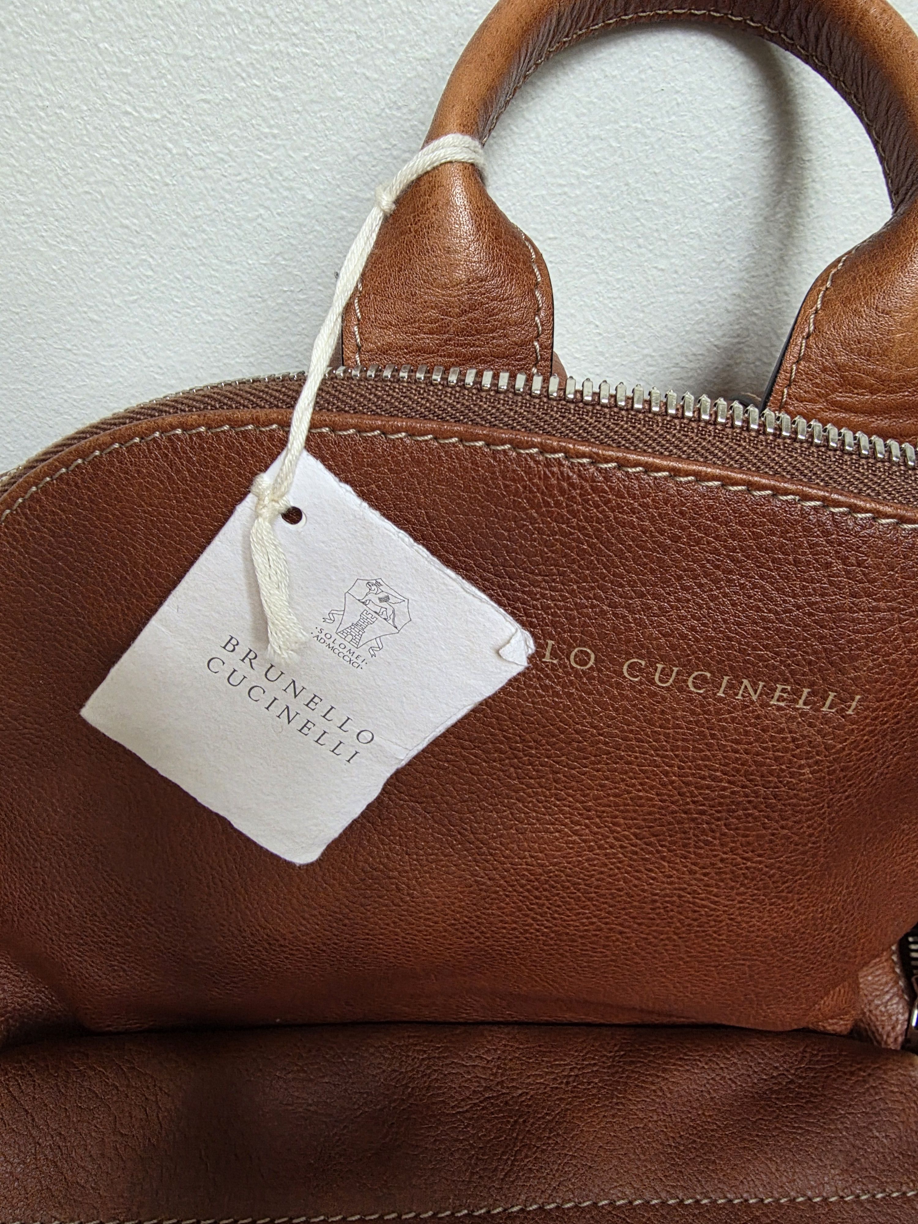 Brunello Cucinelli leather backpack Size ONE SIZE - 8 Thumbnail