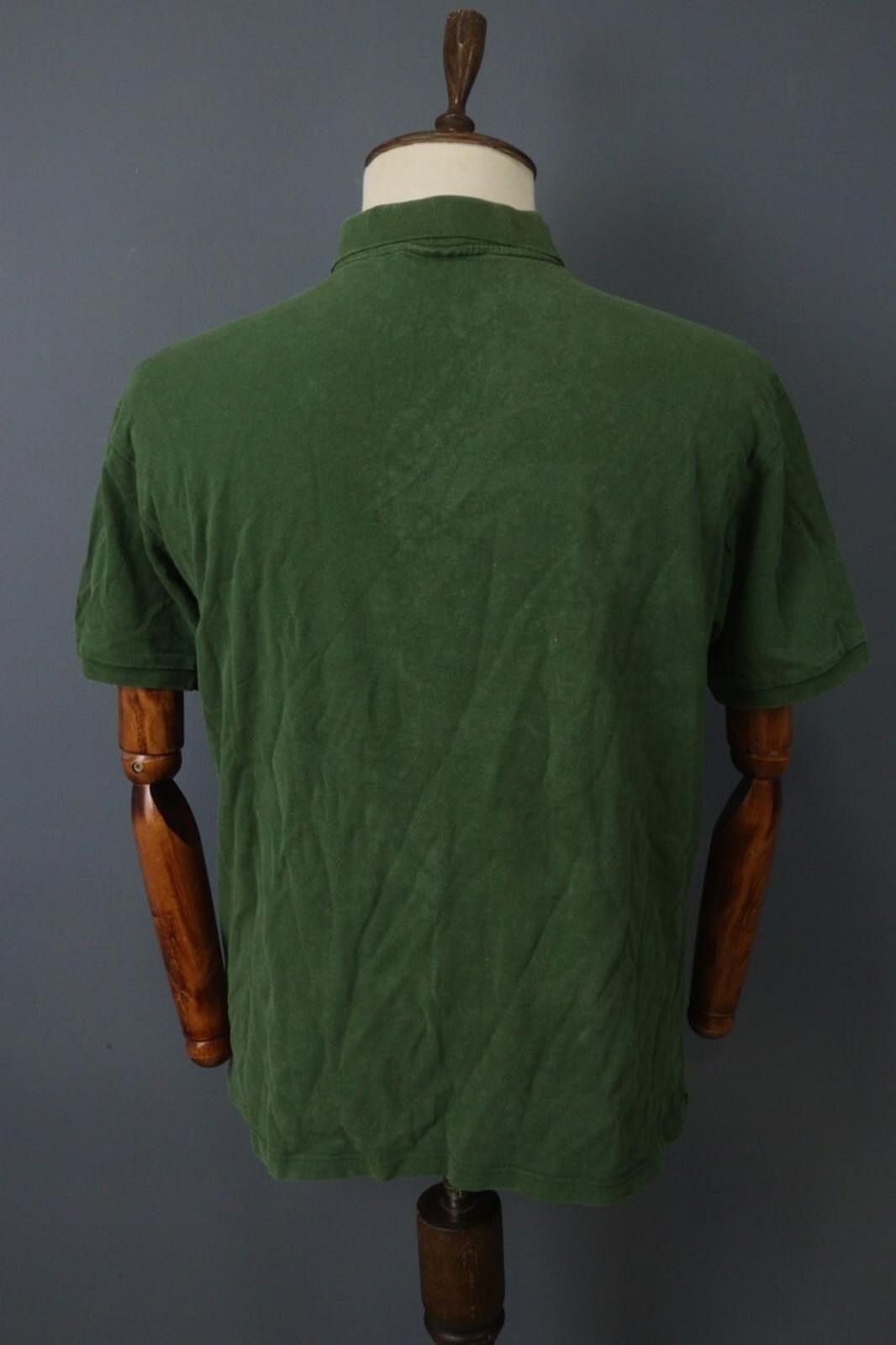Lacoste Lacoste Green Collared Button Front Polo Shirt Size 7 Size US M / EU 48-50 / 2 - 10 Thumbnail