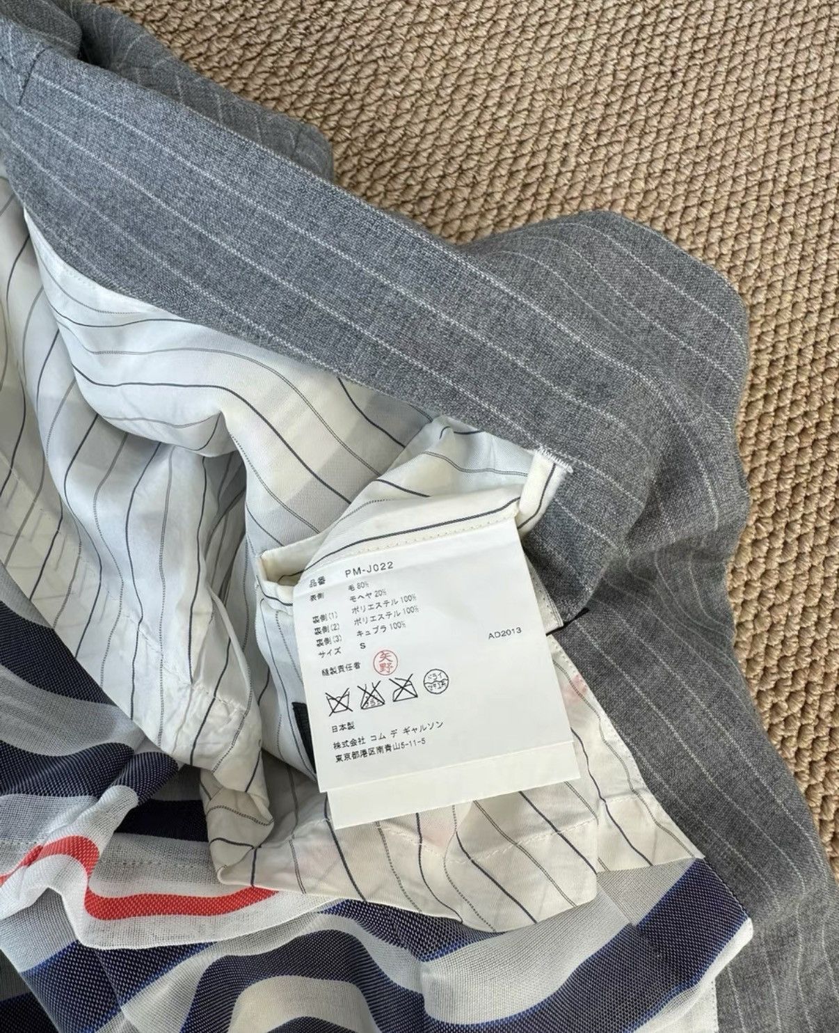 Comme des Garcons Homme Plus COMME des GARÇONS HOMME PLUS Patchwork Blazer K23 Size US S / EU 44-46 / 1 - 8 Thumbnail