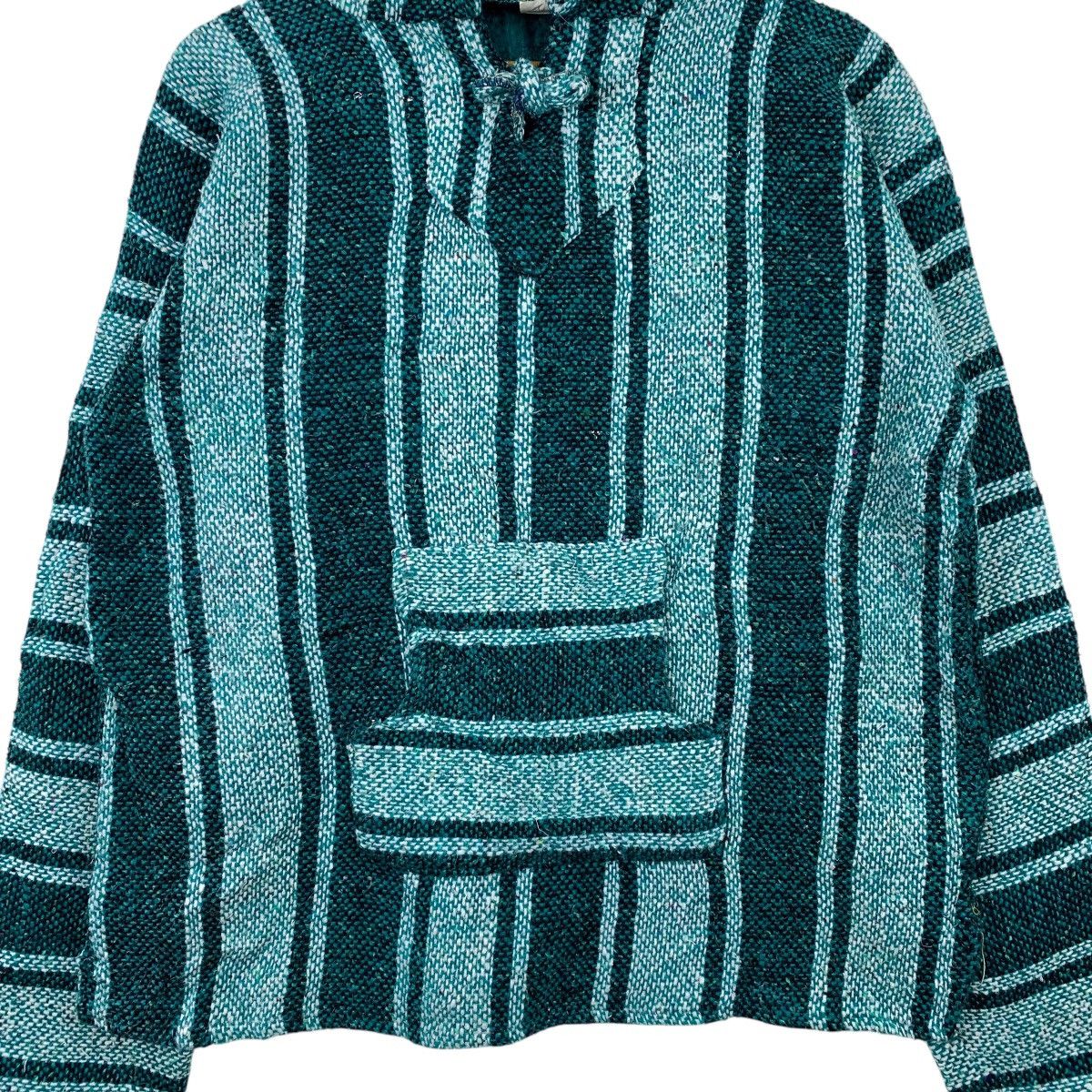 Native Vintage MEXICAN Poncho Baja Hoodie Pullover Jumper Size US L / EU 52-54 / 3 - 4 Thumbnail