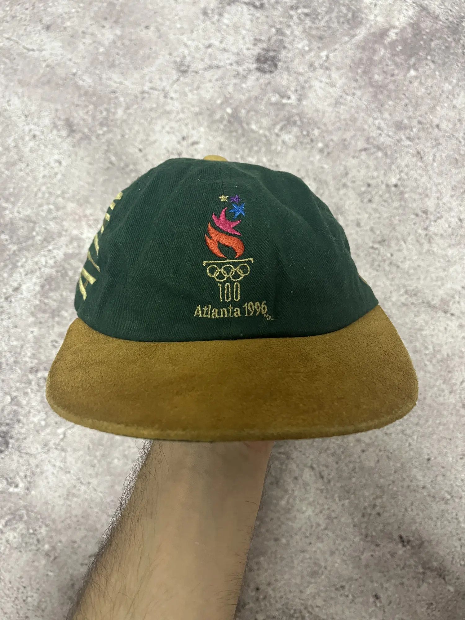 USA Olympics USA OLYMPIC ATLANTA 1996 VINTAGE CAP Size ONE SIZE - 1 Thumbnail