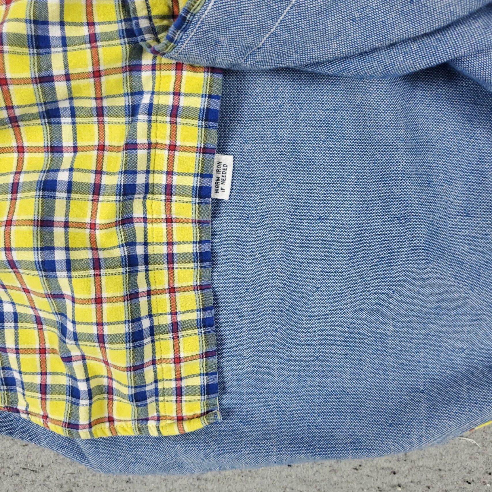 Ralph Lauren Ralph Lauren Shirt Mens Small Yellow Plaid Button-Up Long Sleeve Double Layered Cotton Classic Modern 90s Preppy Mens S Yellow Plaid Button-Down Size US S / EU 44-46 / 1 - 4 Thumbnail