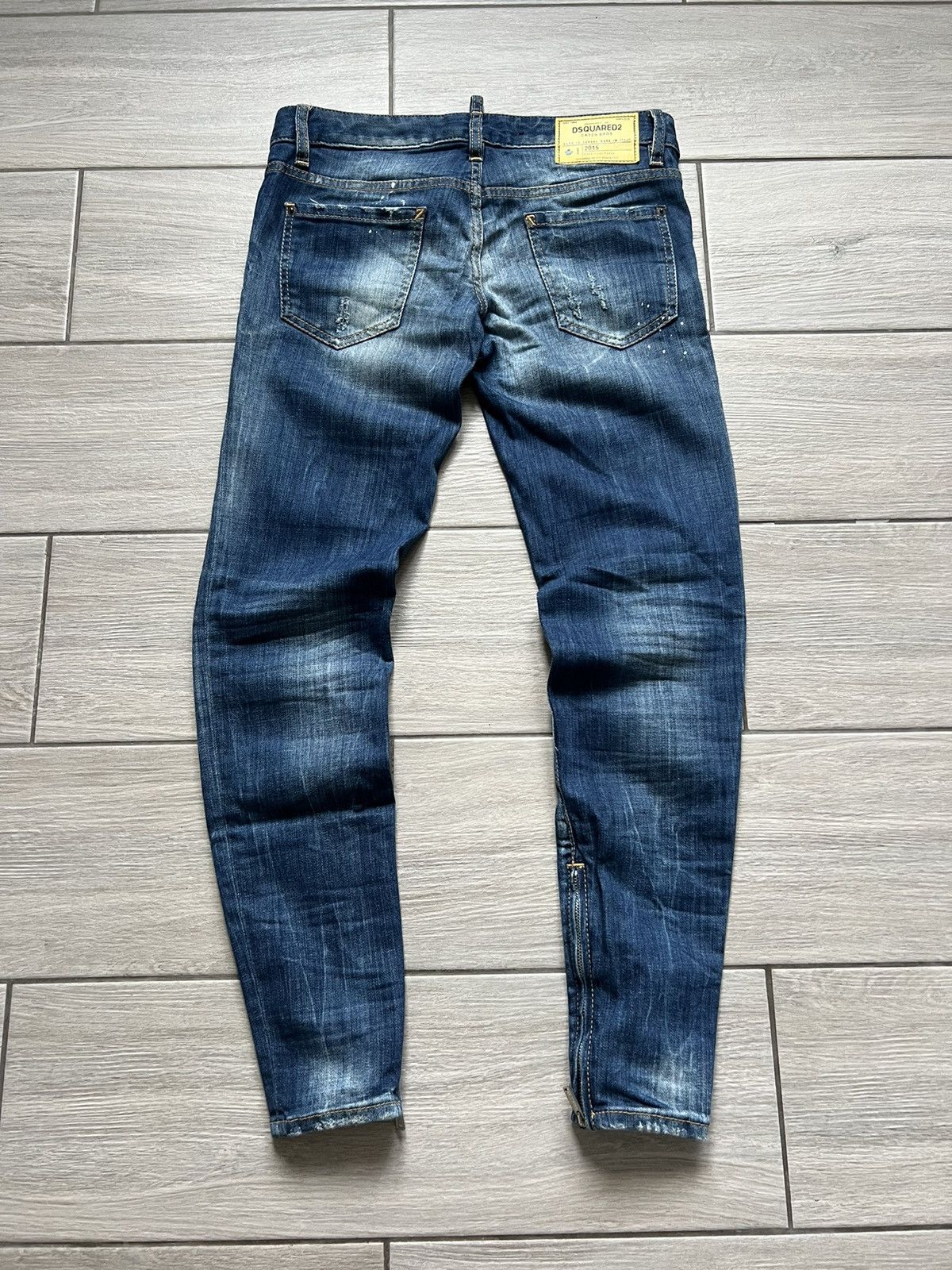 Dsquared2 Dsquared2 Skinny Blue Denim Jeans Pants 40 Size Size 40" / US 18 - 4 Thumbnail