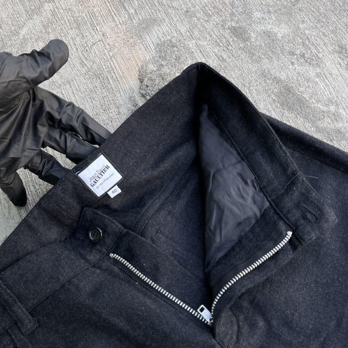 Jean Paul Gaultier × Y/Project Jean paul Gaultier wool pants Size 30" / US 8 / IT 44 - 8 Thumbnail