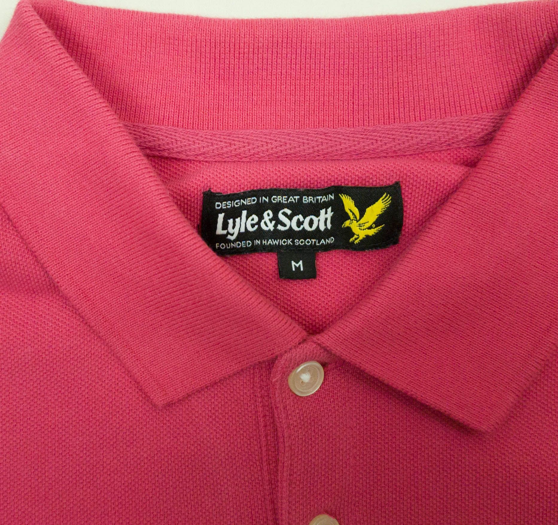 Lyle & Scott Lyle Scott mens polo top cotton size M vgc Size US M / EU 48-50 / 2 - 5 Thumbnail