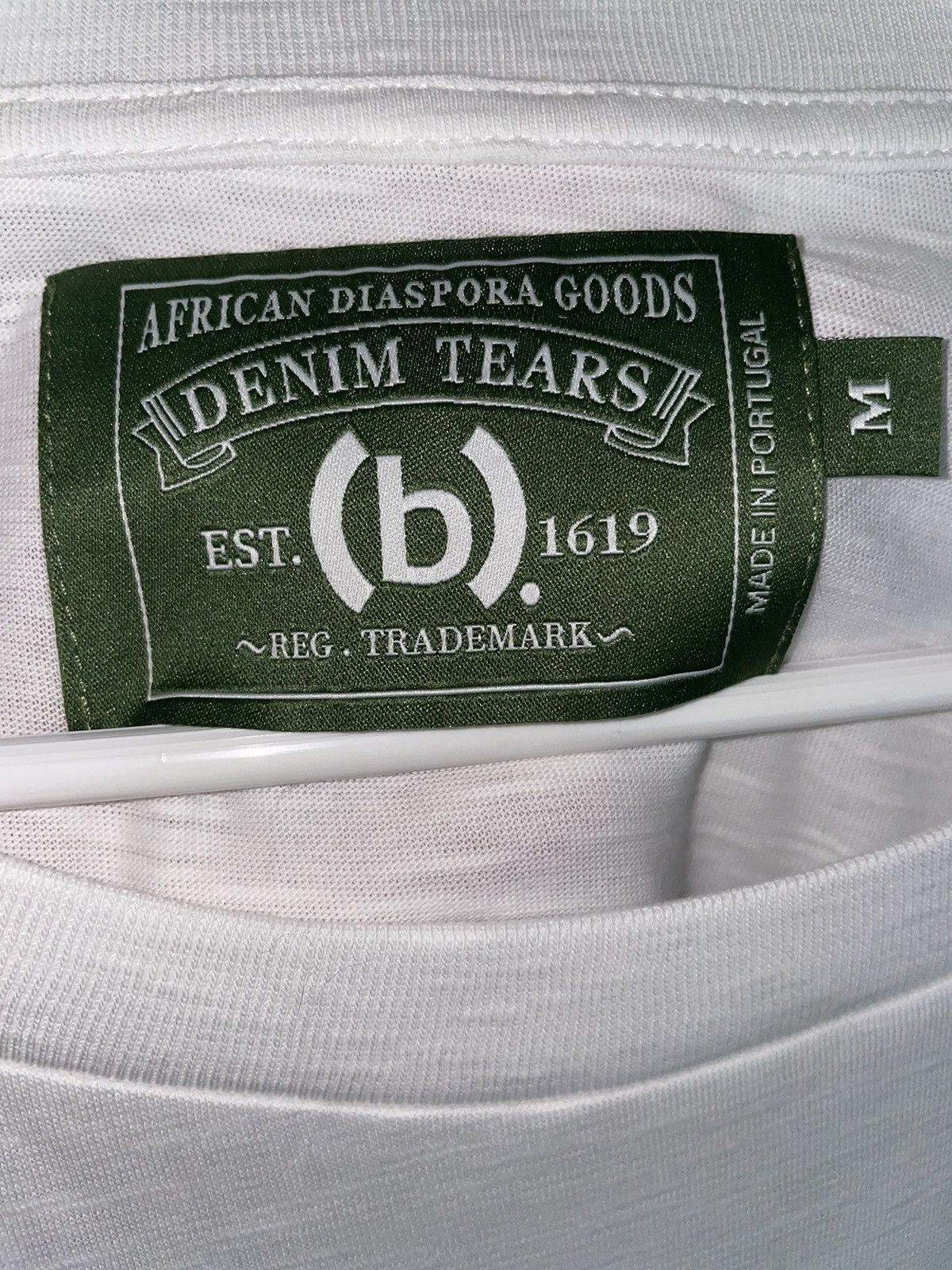 (B).Stroy × DENIM TEARS Denim Tears/BStroy “BStroy Tears Crown Made of Cotton” Size US M / EU 48-50 / 2 - 3 Thumbnail