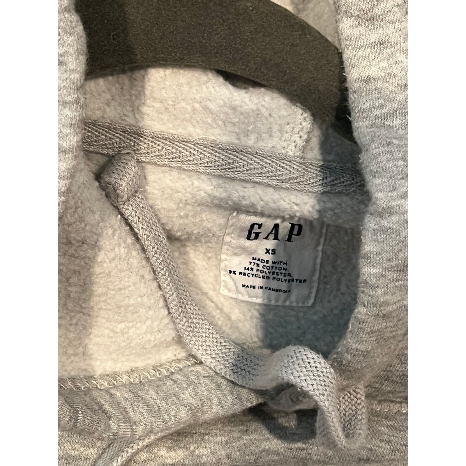 Gap The Gap Gray Pullover Hoodie Mens XS Size US XS / EU 42 / 0 - 3 Thumbnail