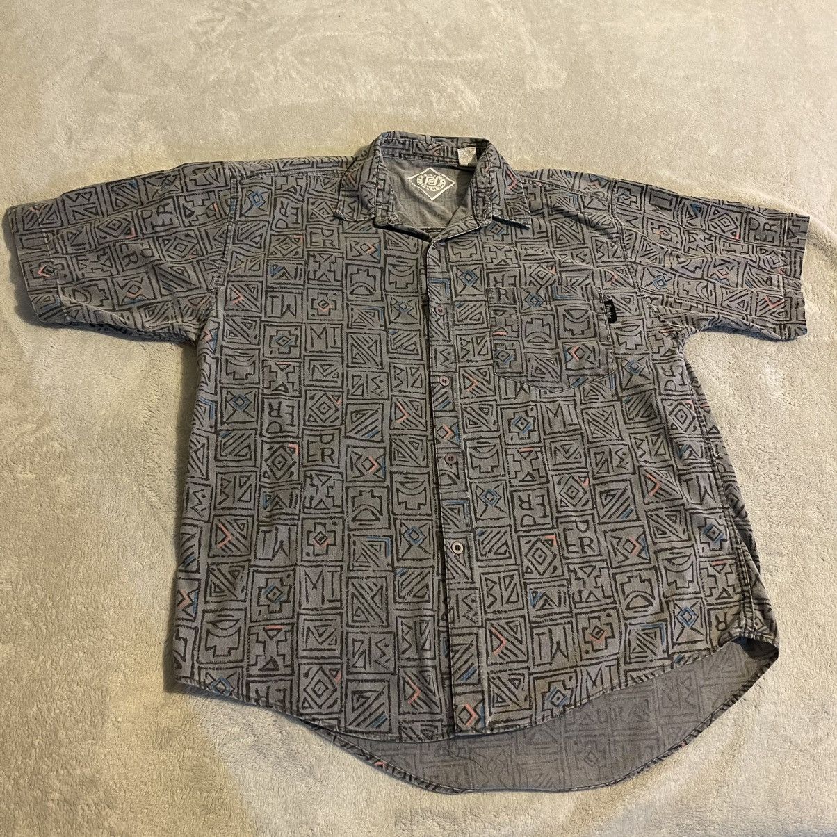 Other Streetwear Shirt Men XL Gray Skate Short Sleeve Pocket Size US XL / EU 56 / 4 - 1 Thumbnail