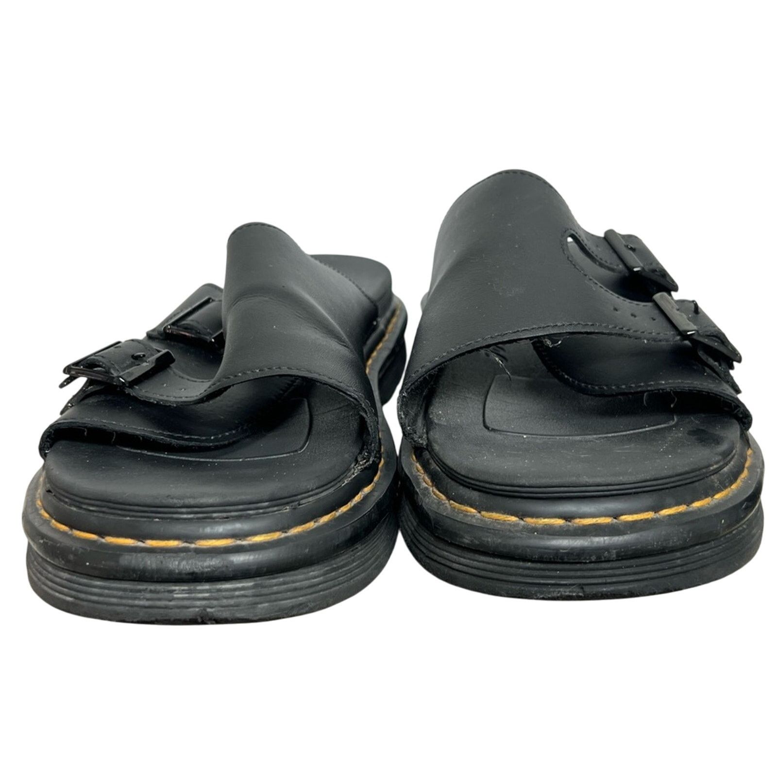 Dr. Martens Dr. Martens Dax Slide Buckle Sandals Black Mens Size 13 Size US 13 / EU 46 - 3 Thumbnail