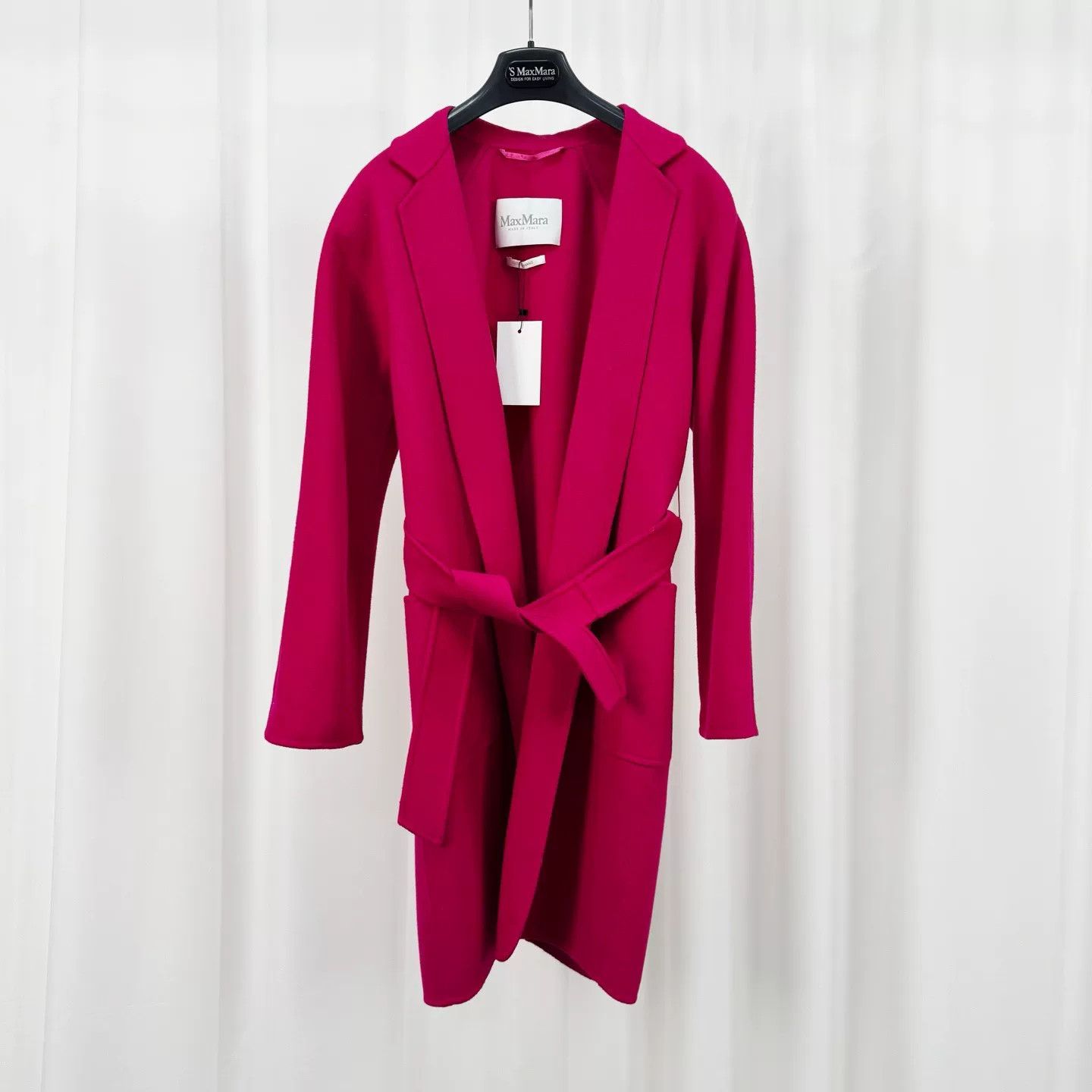 Max Mara maxmara cashmere pink bathrobe coat Size S / US 4 / IT 40 - 1 Thumbnail