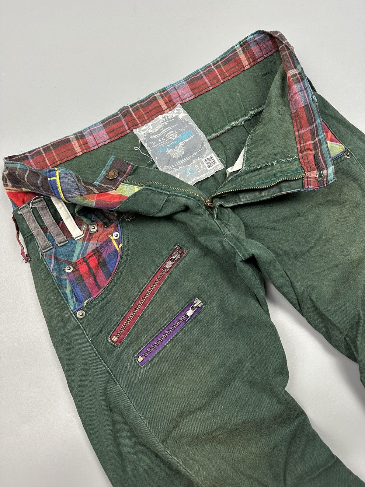 If Six Was Nine Japanese Breath Mint Double Waist Pants Size US 34 / EU 50 - 7 Thumbnail