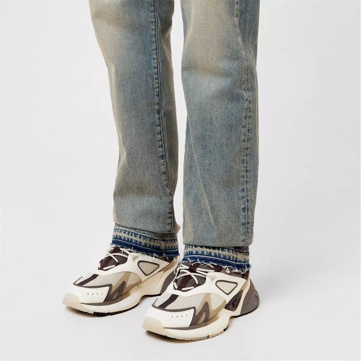 Amiri oc11z0225 Ma Runner Low-Top Sneakers in Multicolor Size US 9 / EU 42 - 2 Thumbnail