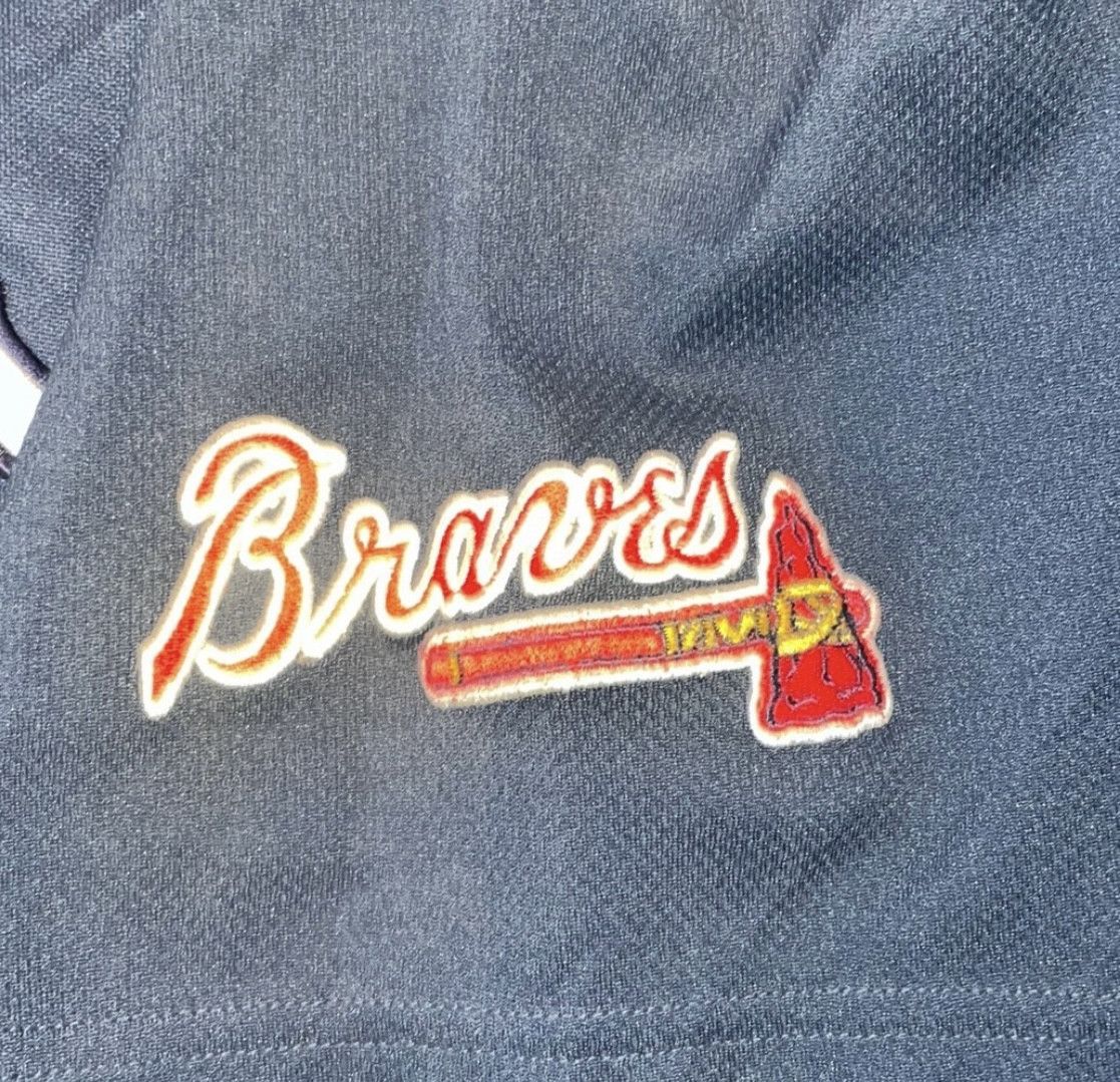 Nike Nike Atlanta Braves Navy MLB Jersey Size US L / EU 52-54 / 3 - 5 Thumbnail