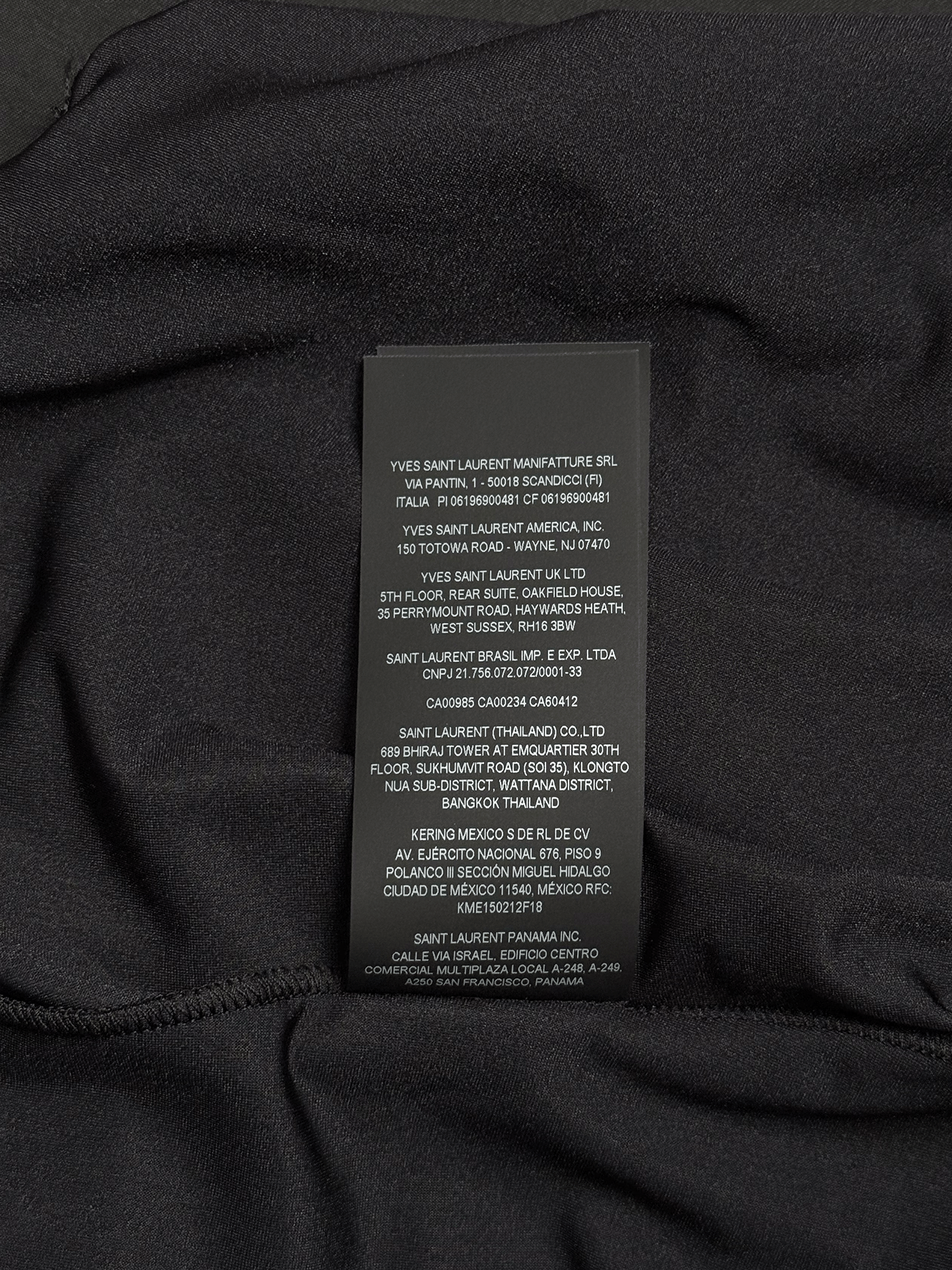 Saint Laurent Paris Saint Laurent shiny jersey legging pants Size 25" / US 0 / IT 36 - 7 Thumbnail