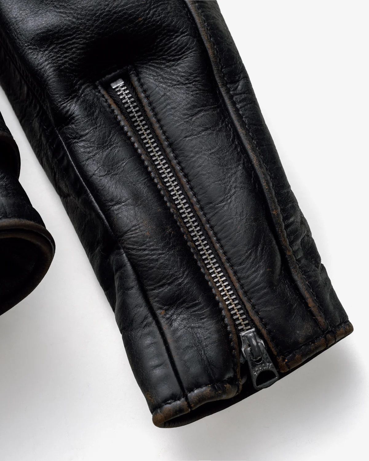 Schott Schott NYC P50VN Vintaged Cowhide Perfecto Jacket – Large Size US L / EU 52-54 / 3 - 9 Thumbnail