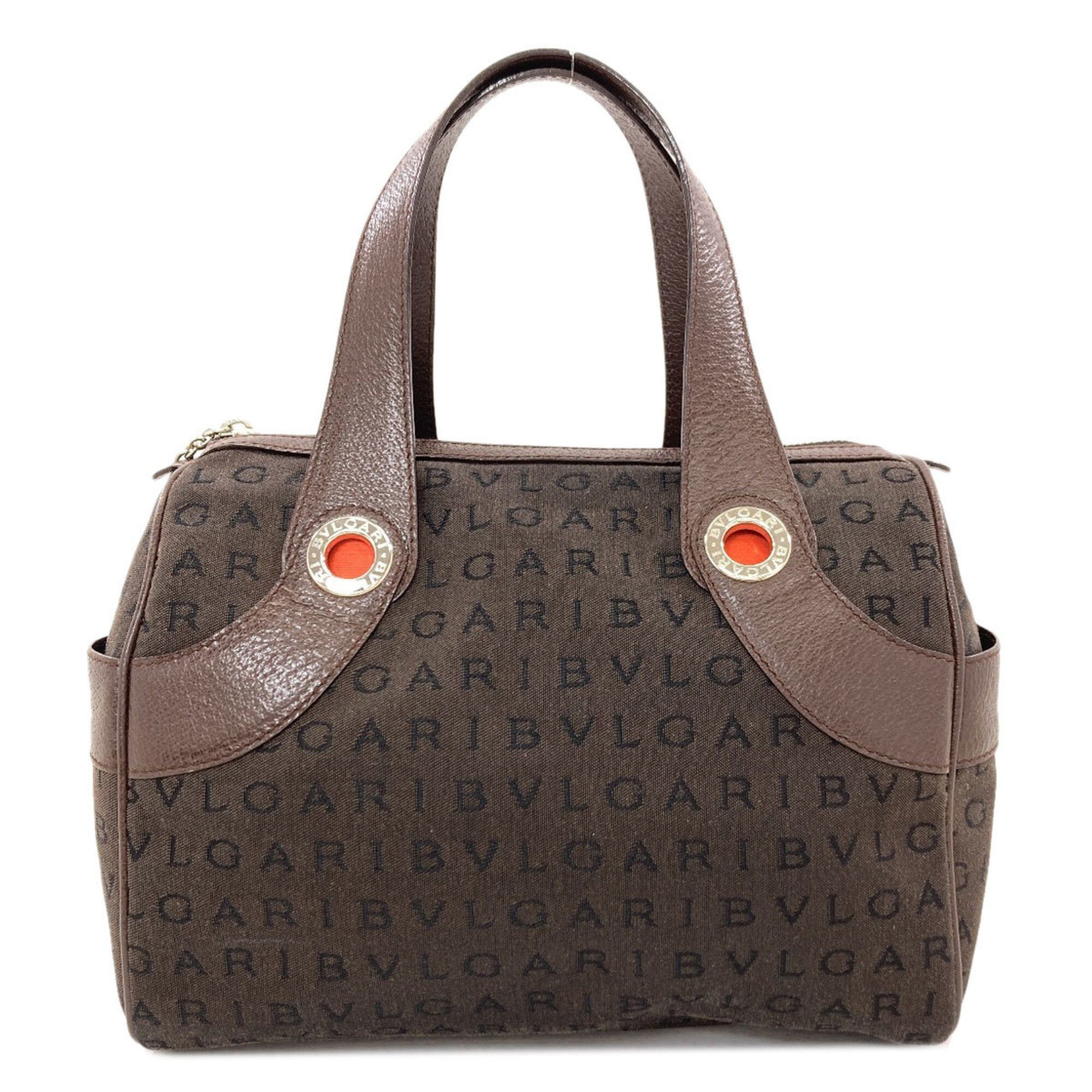 Bvlgari Bvlgari Bulgari Logomania Canvas Handbag for Women Size ONE SIZE - 1 Thumbnail