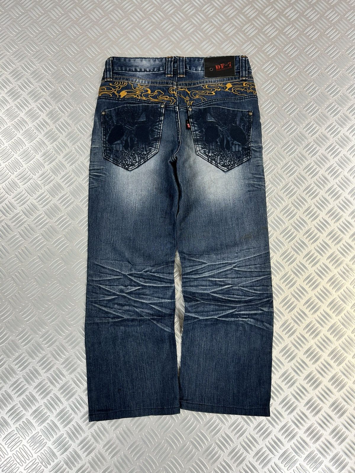 Japanese Brand × Jean × Vintage Japanese branded vintage jeans stone washed embroidered y2k Size US 28 / EU 44 - 1 Thumbnail