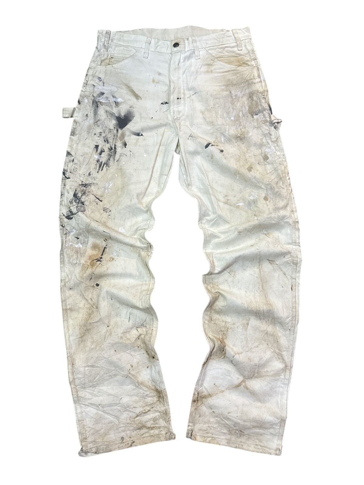 Japanese Brand 90s Vintage Thrash Dickies Spectrum paiter pants Size US 34 / EU 50 - 1 Thumbnail