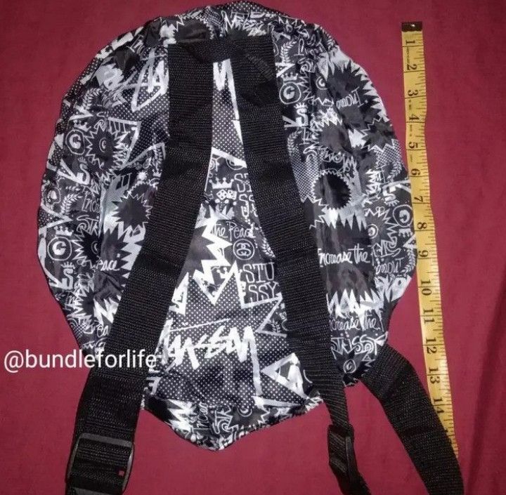 Stussy Stussy 💥 Tshirt & Bag COMBO 🥳 Streetwear Skate Size US M / EU 48-50 / 2 - 5 Thumbnail