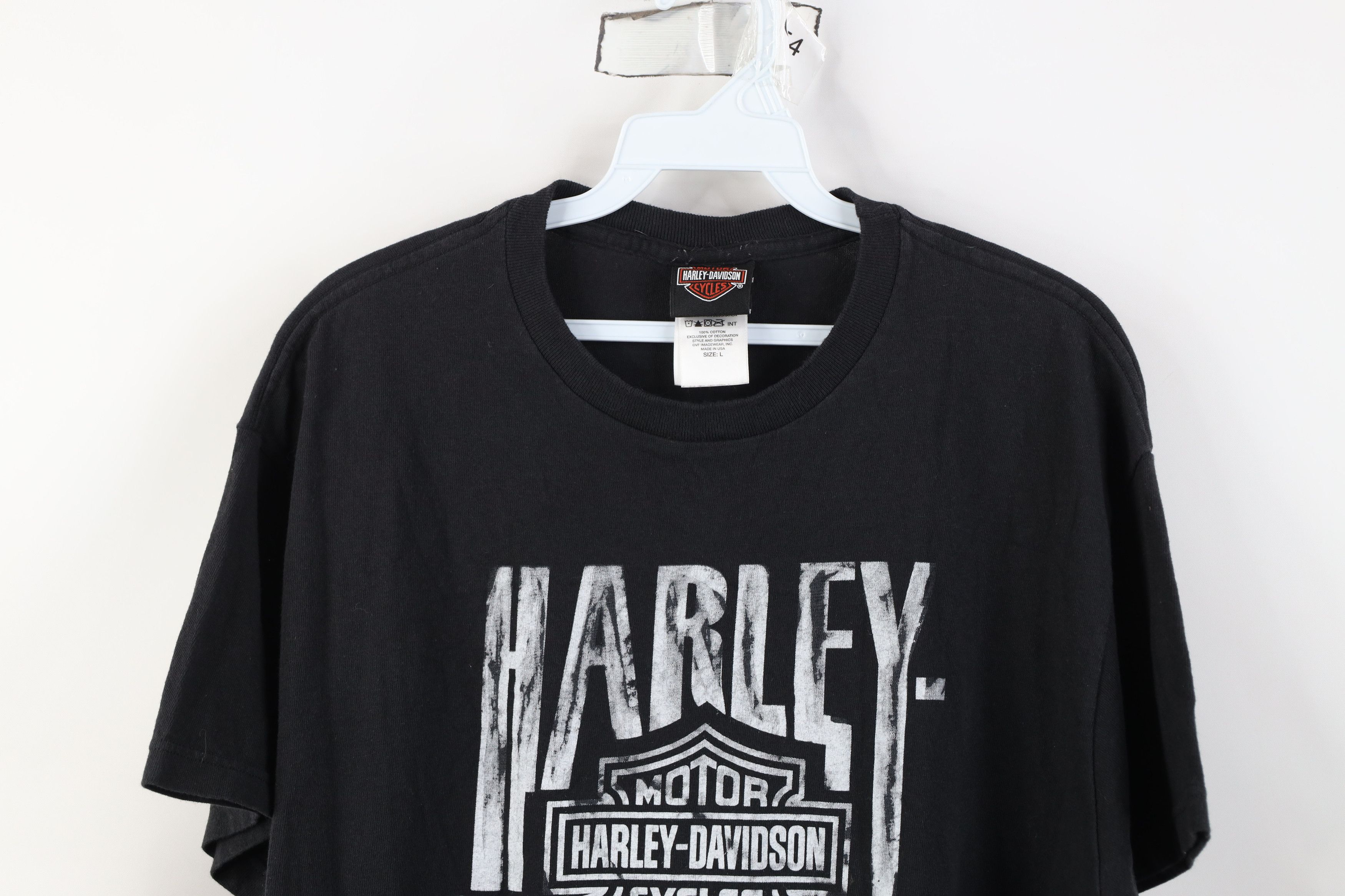 Vintage Vintage Y2K Spell Big Logo Short Sleeve T-Shirt Black USA Size US L / EU 52-54 / 3 - 2 Thumbnail
