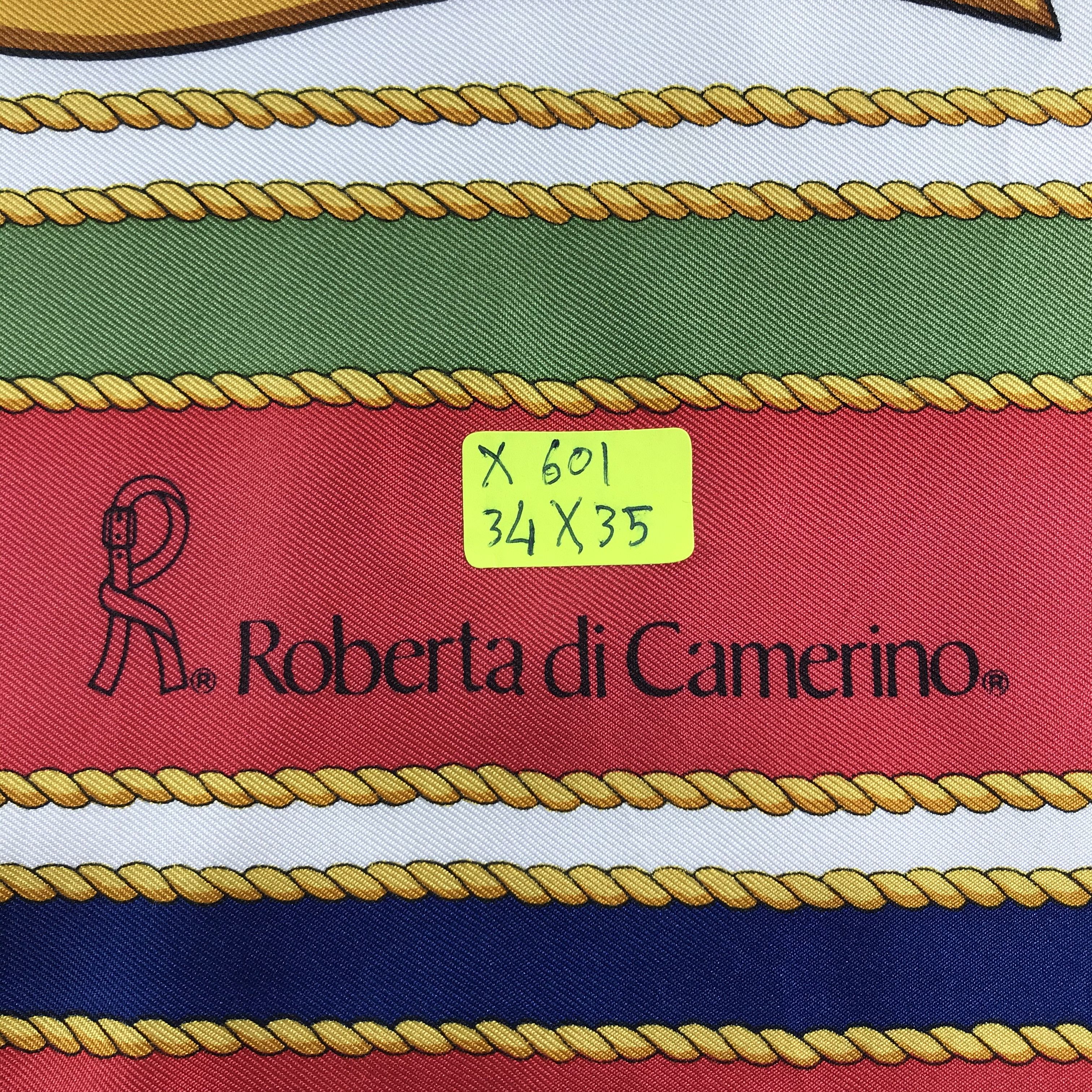 Roberta di Camerino Vintage Roberta Di Camerino Silk Scarf Size ONE SIZE - 6 Thumbnail