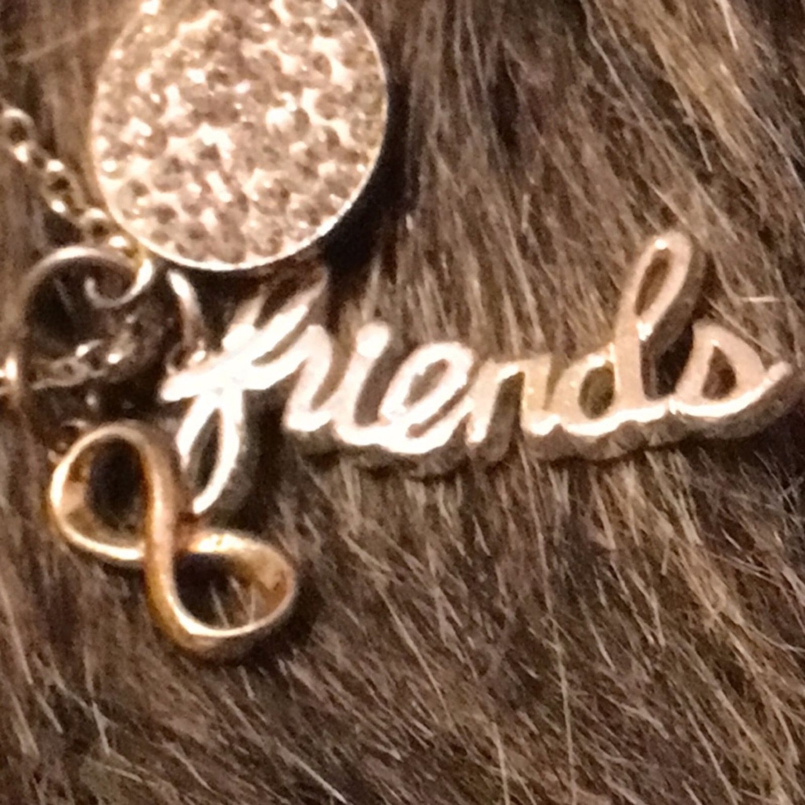 Jewelry Gold and silver tone “friends” charm necklace Size ONE SIZE - 7 Thumbnail