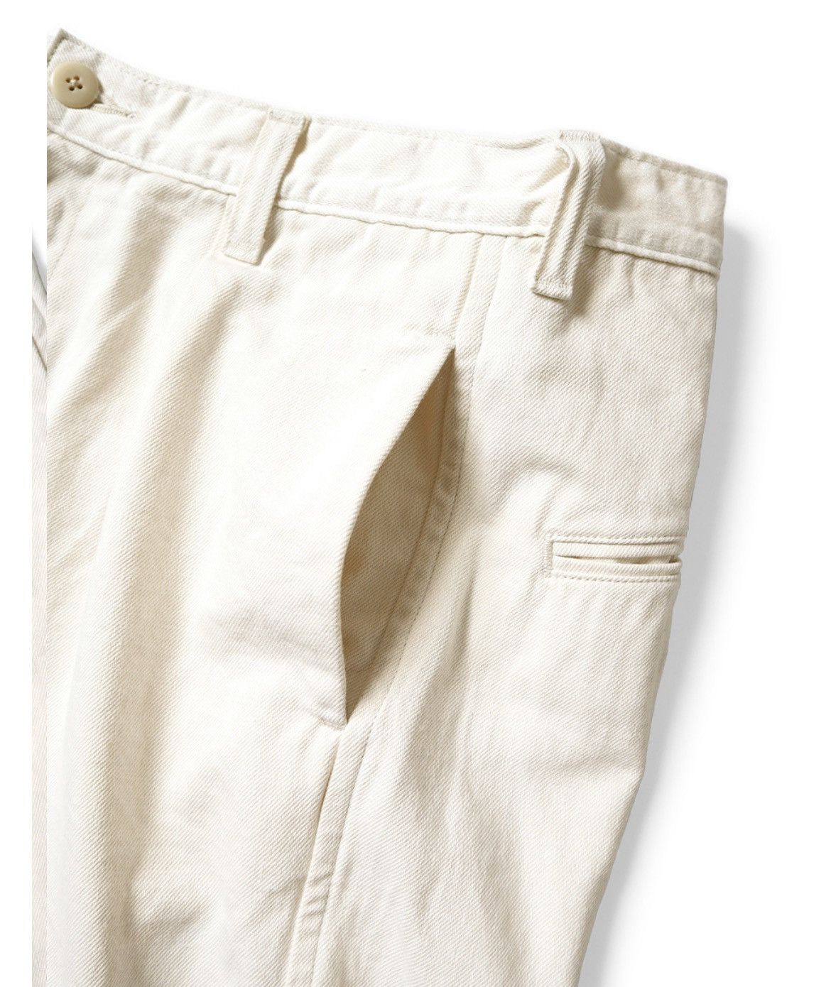 Kapital Kapital 10oz white denim shorts (Hütteri make) size 4 Size US 36 / EU 52 - 4 Thumbnail