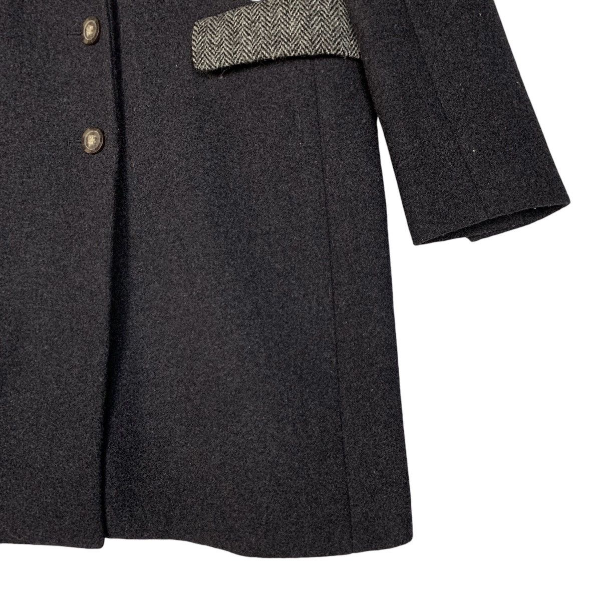 Harris Tweed × Vintage Vintage Harris Tweed x Earthy Wool Long Coat Size S Size S / US 4 / IT 40 - 6 Thumbnail