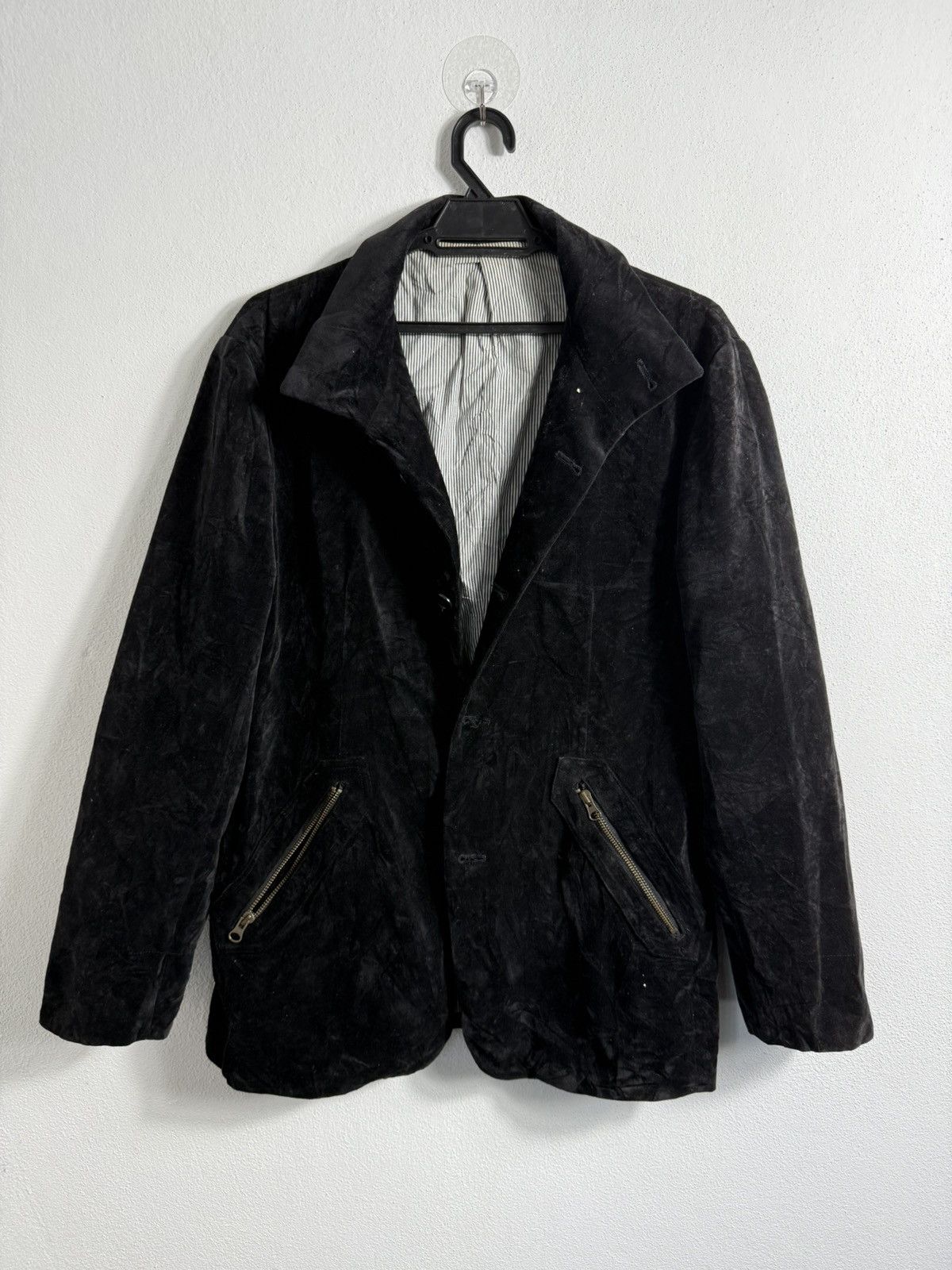 PPFM VELVET CASUAL JACKET BY PPFM JAPANESE BRAND Size US L / EU 52-54 / 3 - 1 Thumbnail