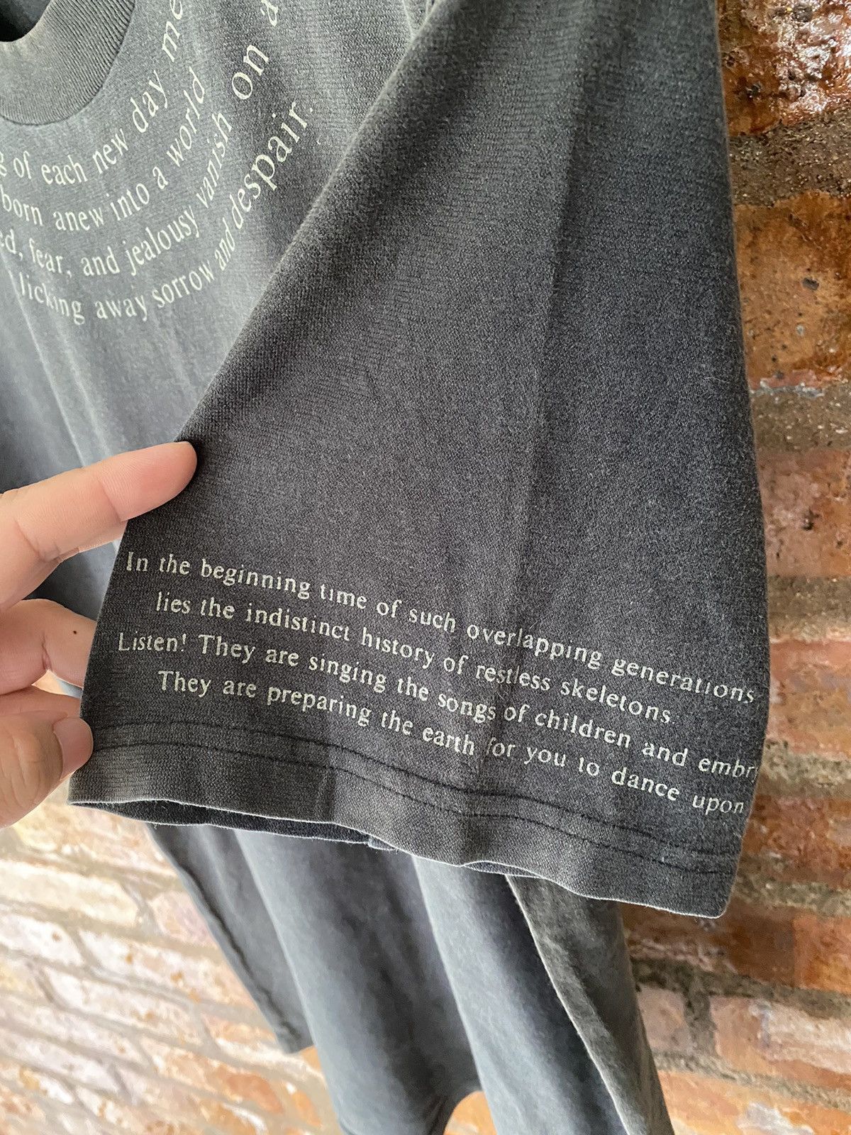 Yuji Yamada 🔥🔥RARE!! SS98 Yuji Yamada Poem tee Size US M / EU 48-50 / 2 - 8 Thumbnail