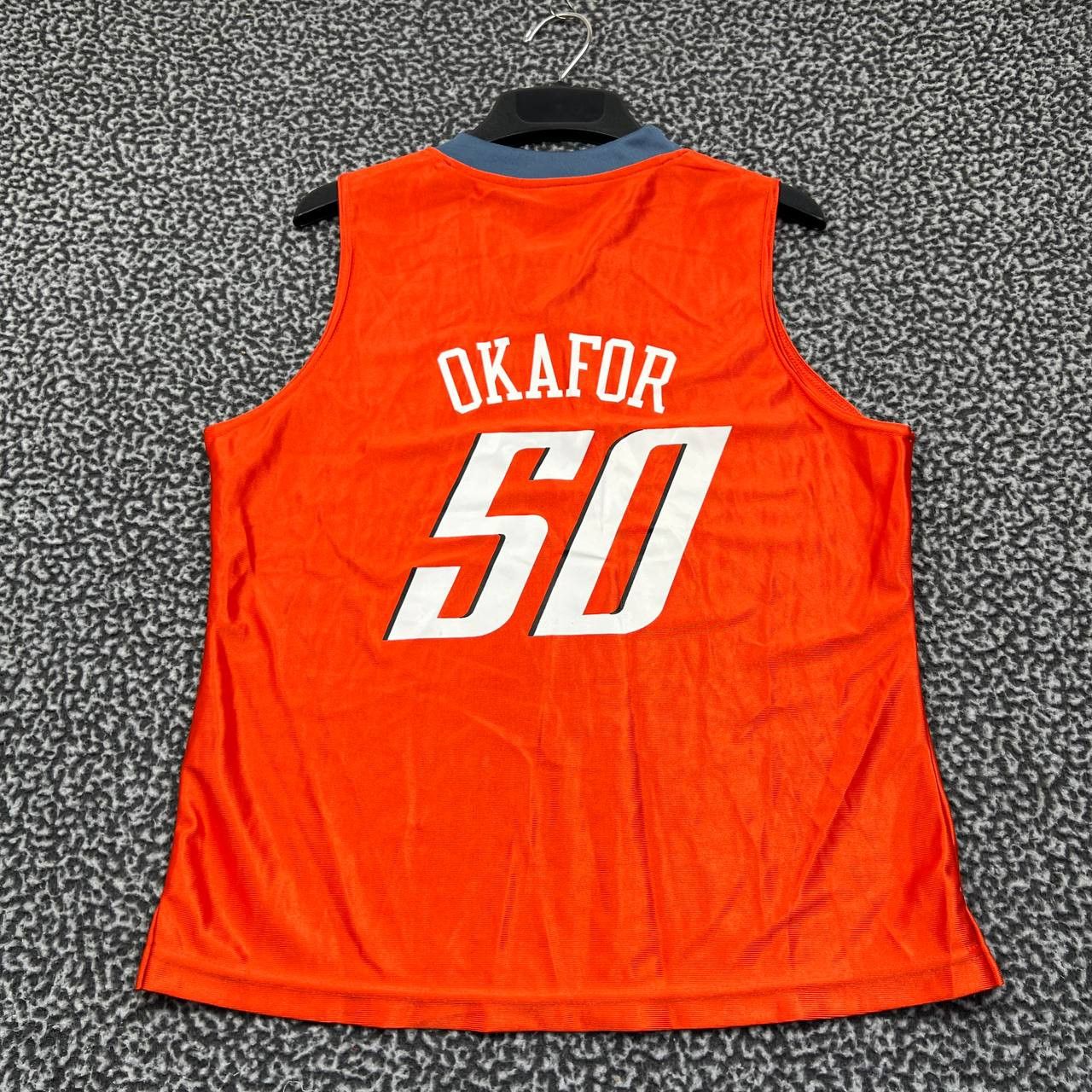 NBA Charlotte Bobcats Okafor #50 Jersey Shirt Women Medium New M Size M / US 6-8 / IT 42-44 - 2 Thumbnail